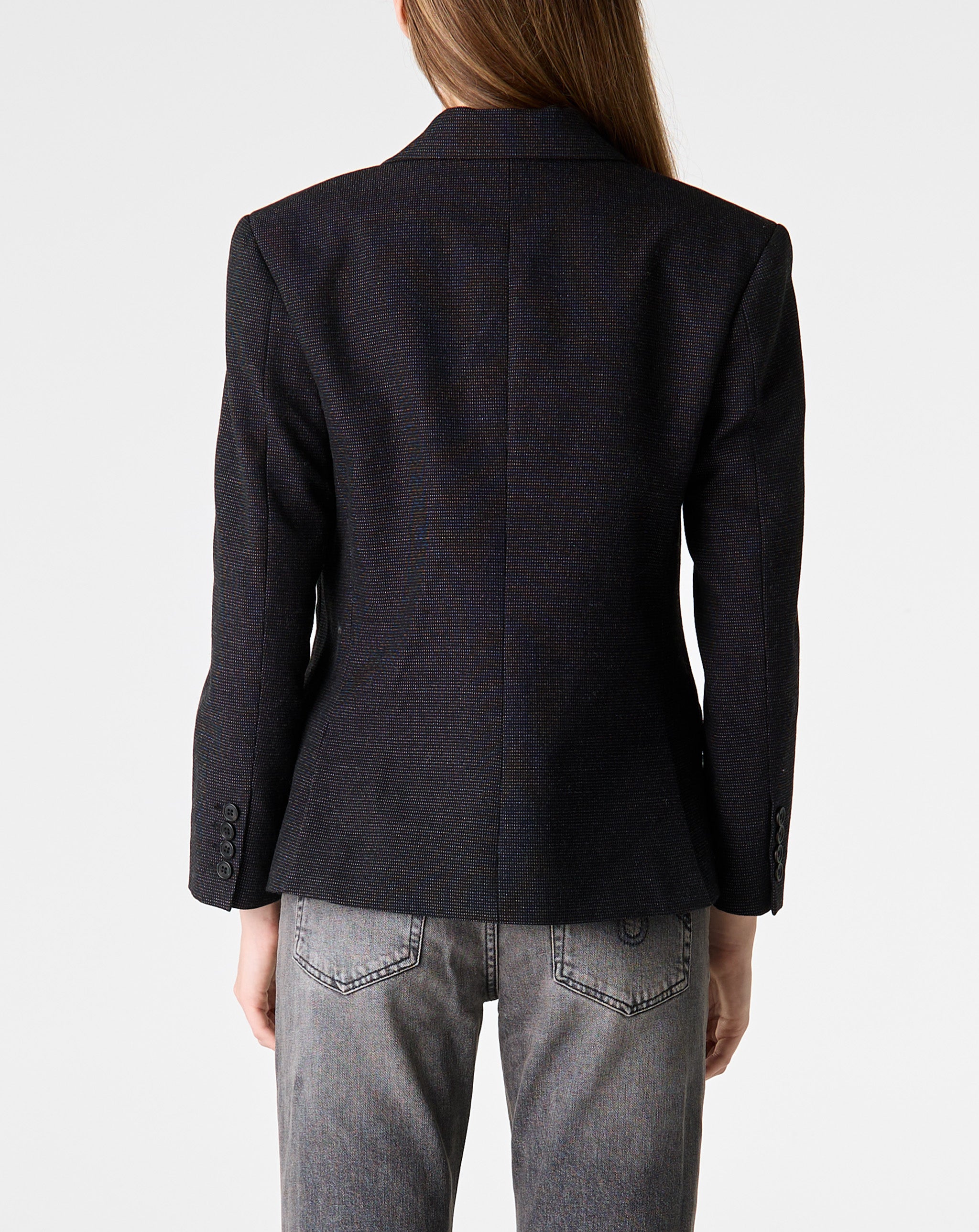 Boyfriend Notch Lapel Blazer
