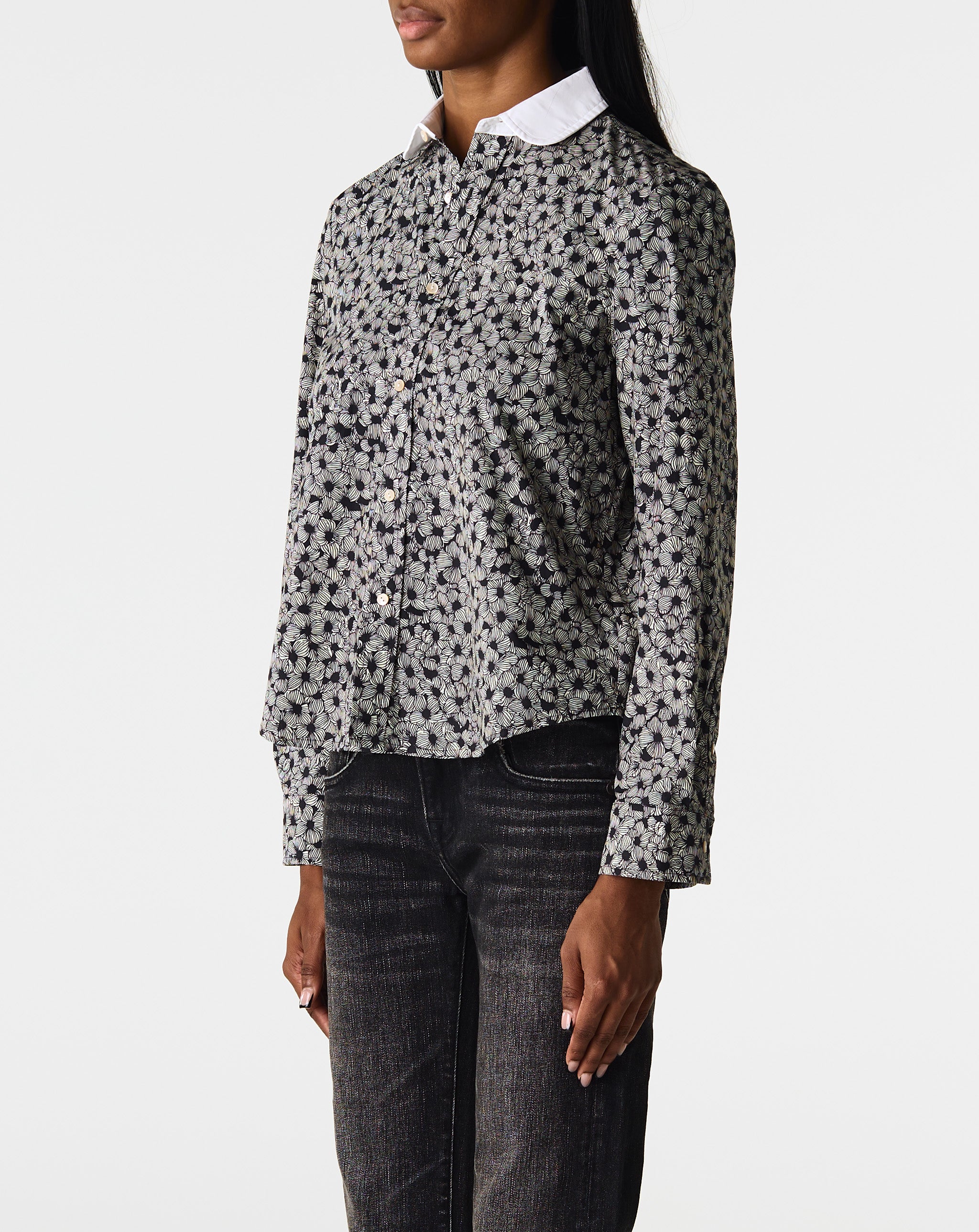 Club Collar Shrunken Shirt