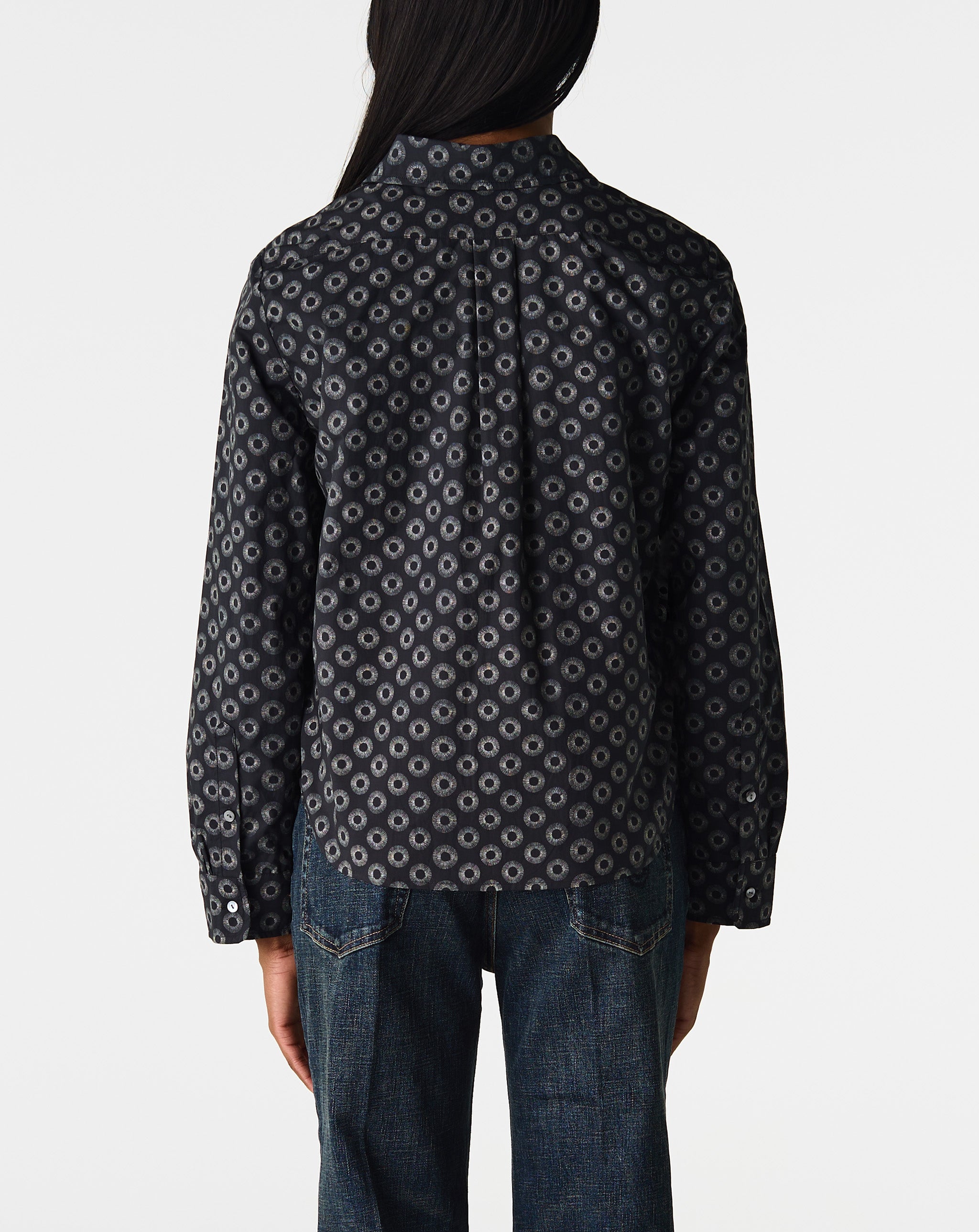Club Collar Shrunken Shirt