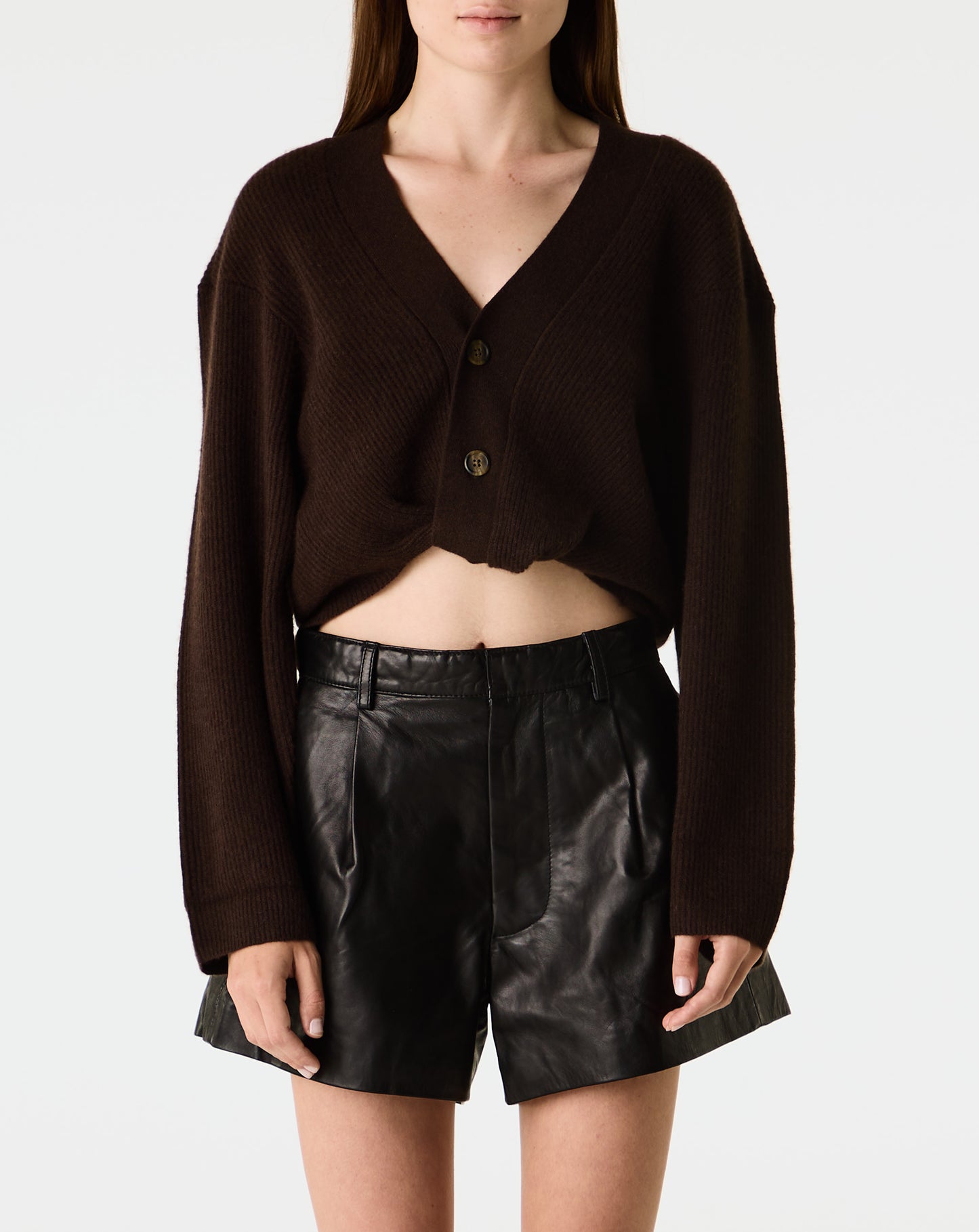 Twisted Front Cardigan