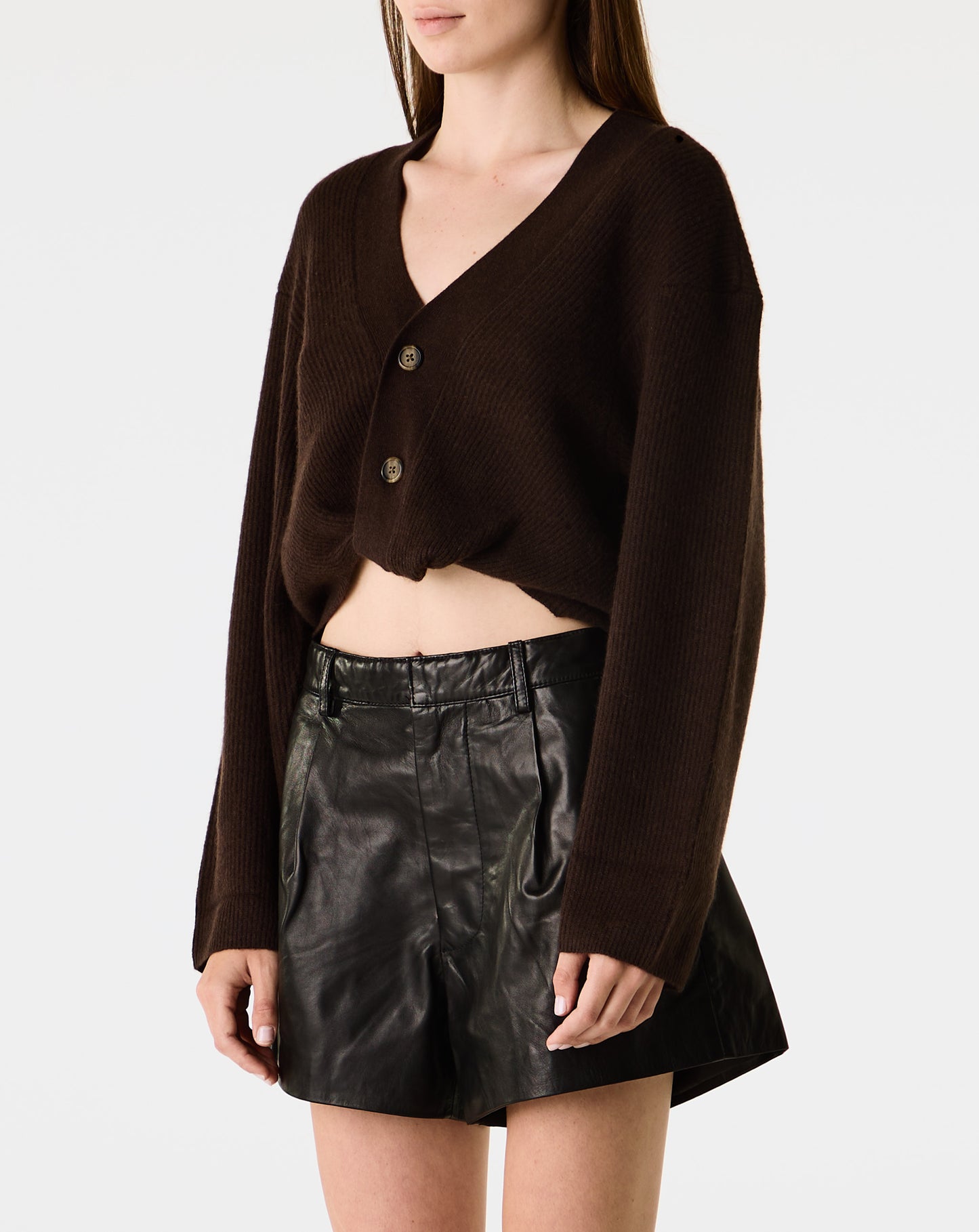 Twisted Front Cardigan