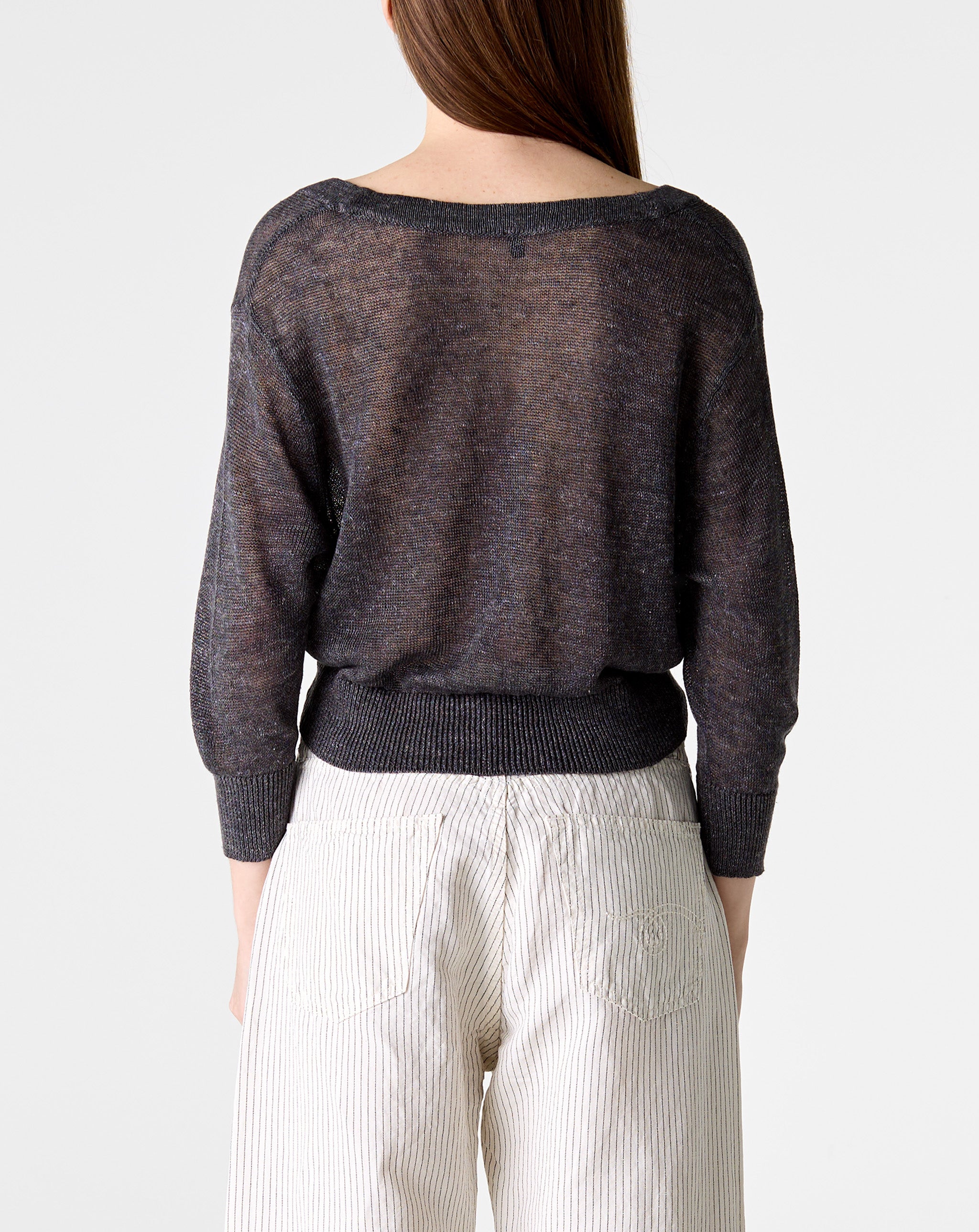 3/4 Sleeve Twiested Front Cardigan