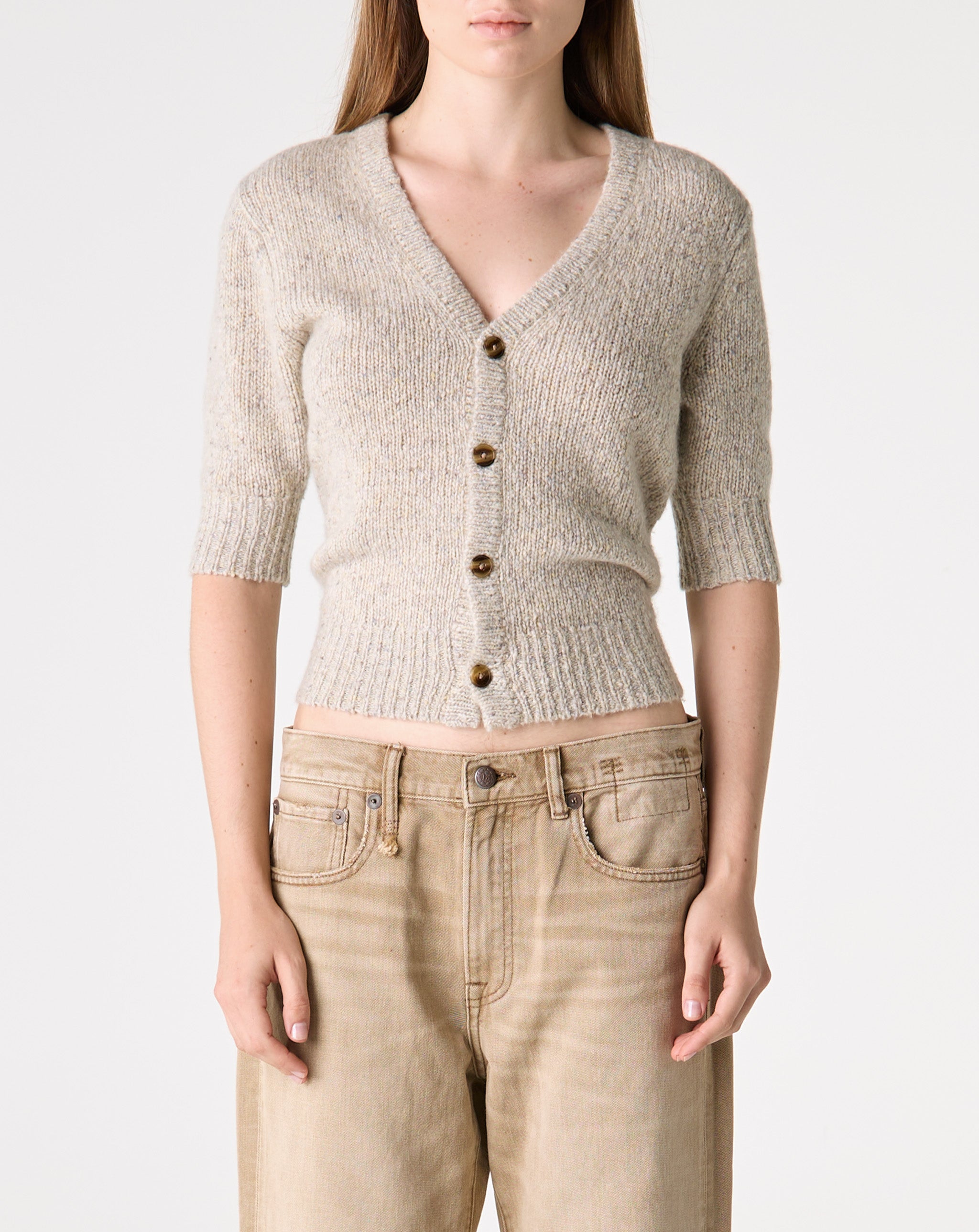 Elbow Sleeve Cardigan