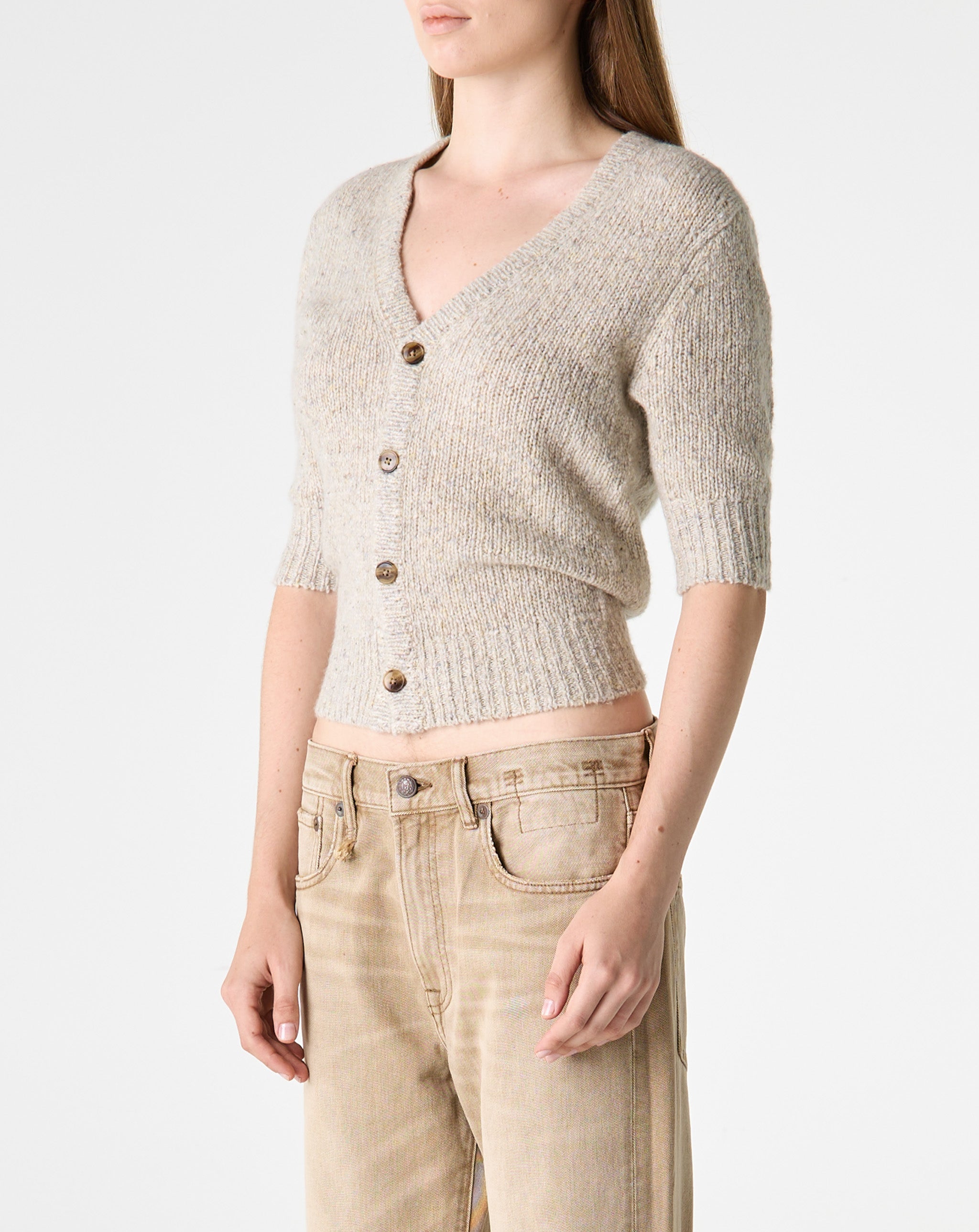 Elbow Sleeve Cardigan