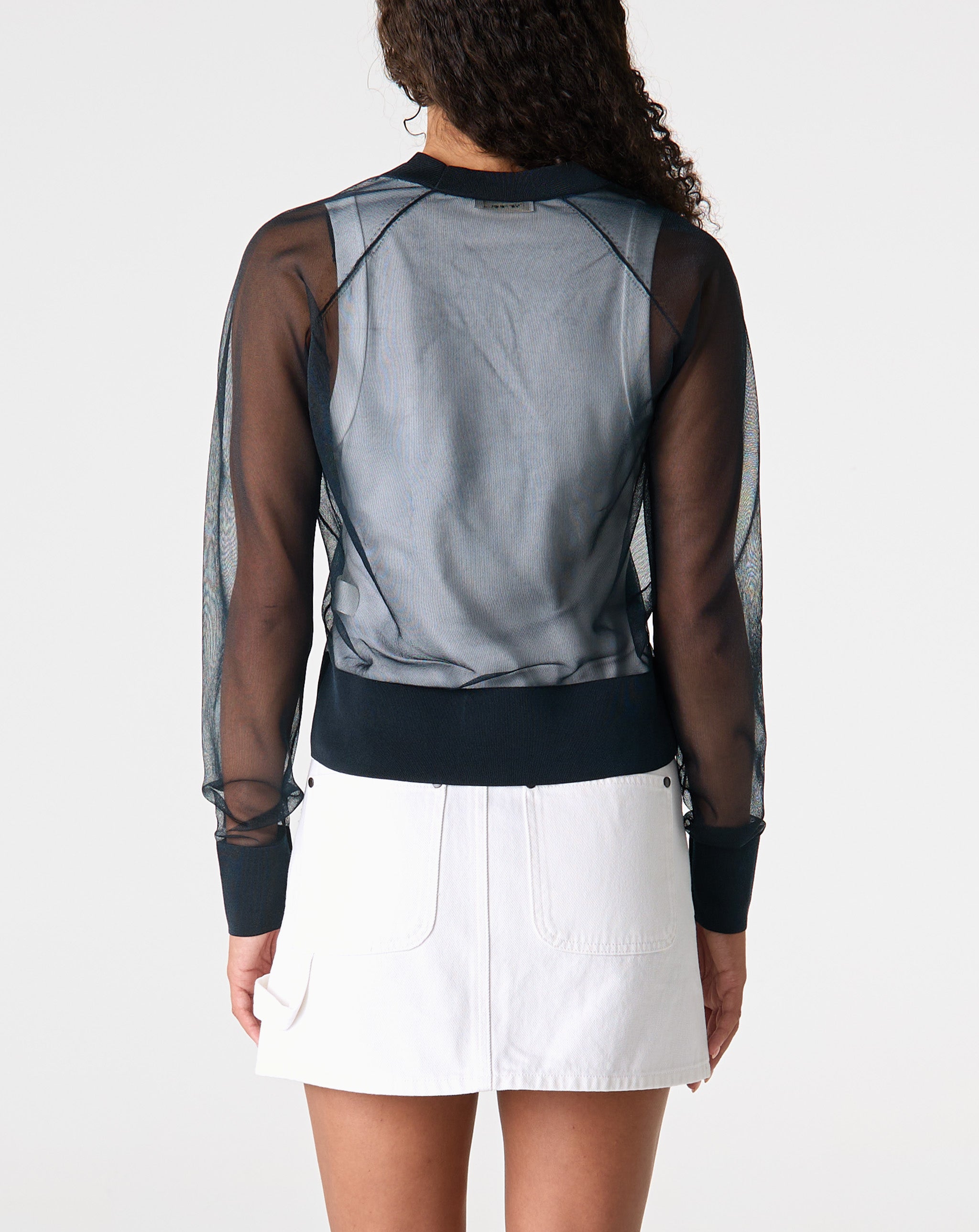 Sheer Knit Cardigan