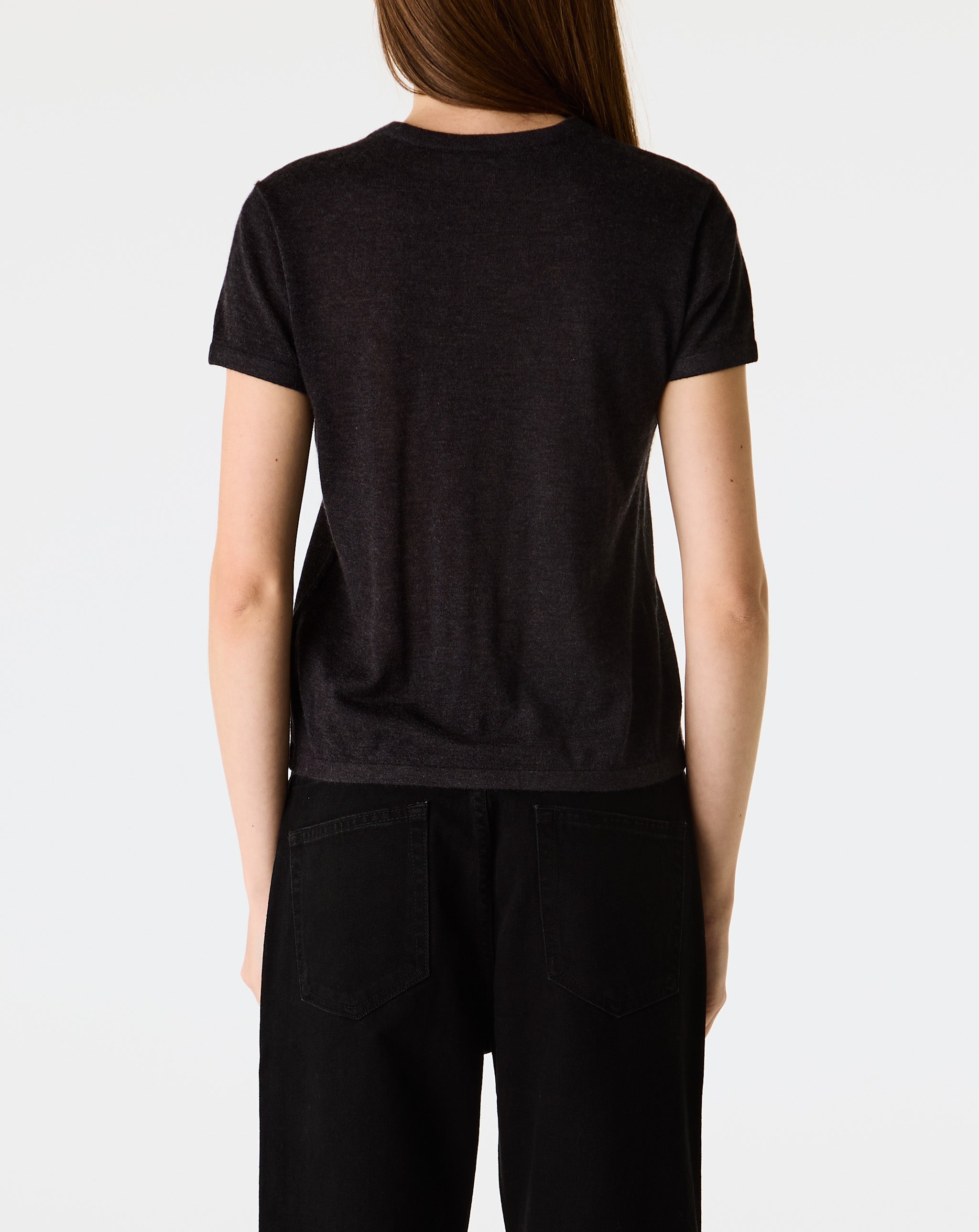 Cashmere Silk Knit Tee