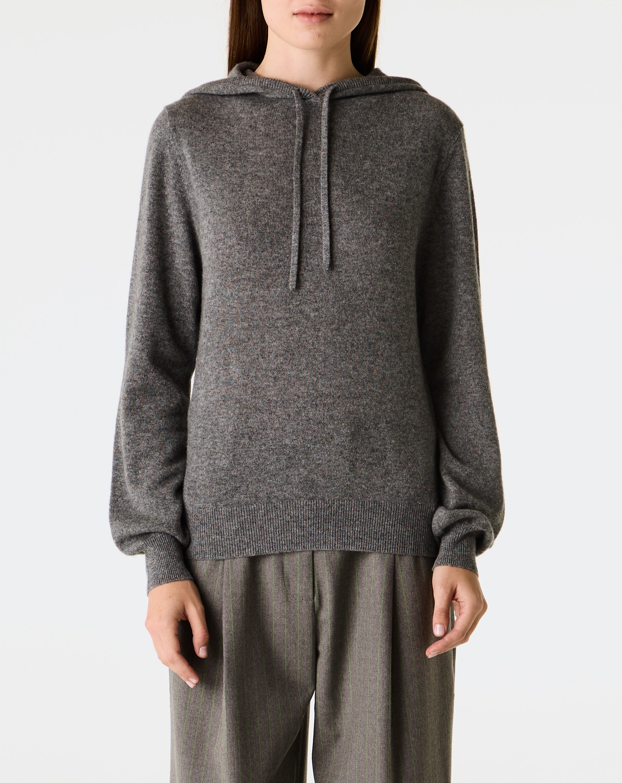 Cashmere Knit Hoodie