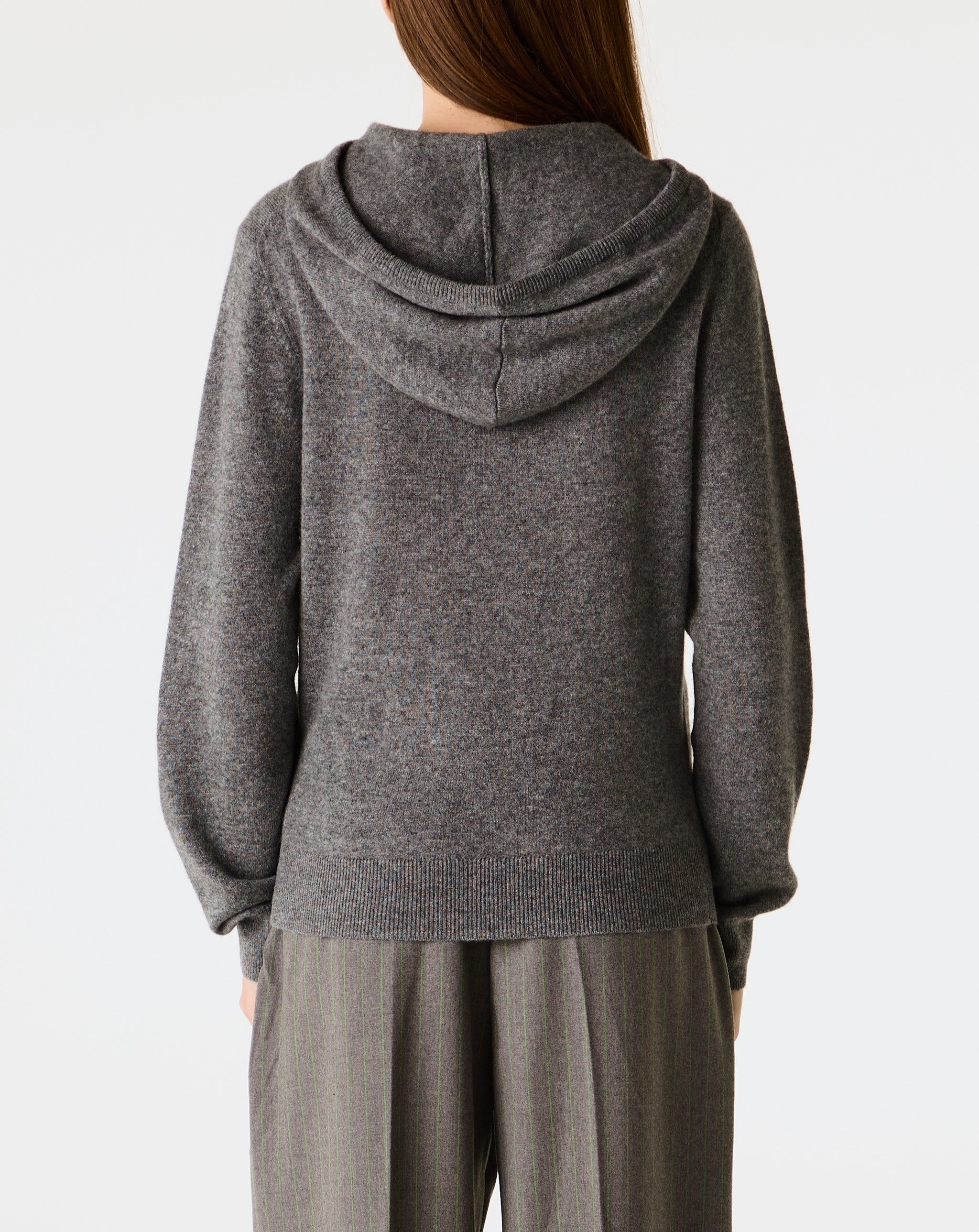 Cashmere Knit Hoodie