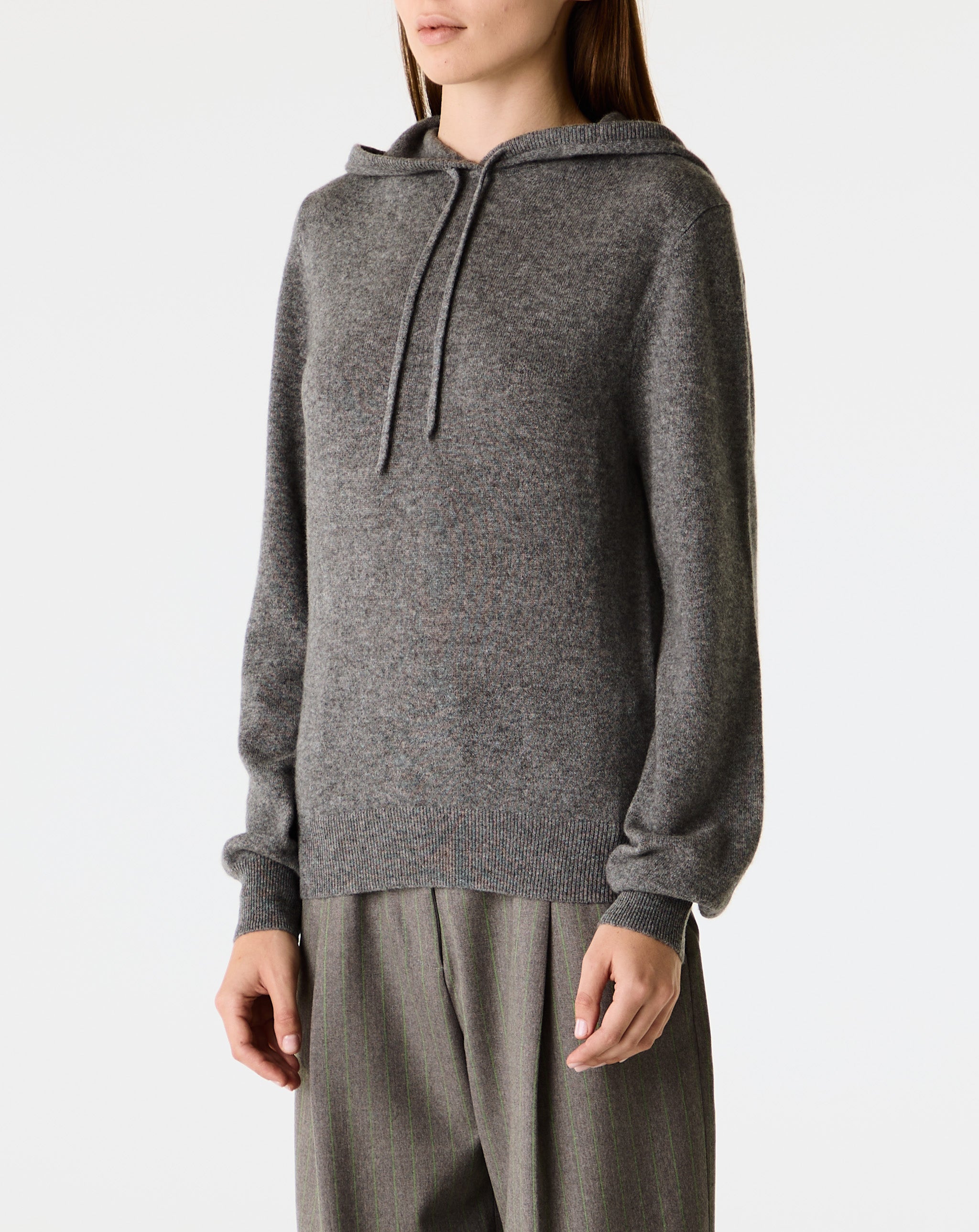 Cashmere Knit Hoodie