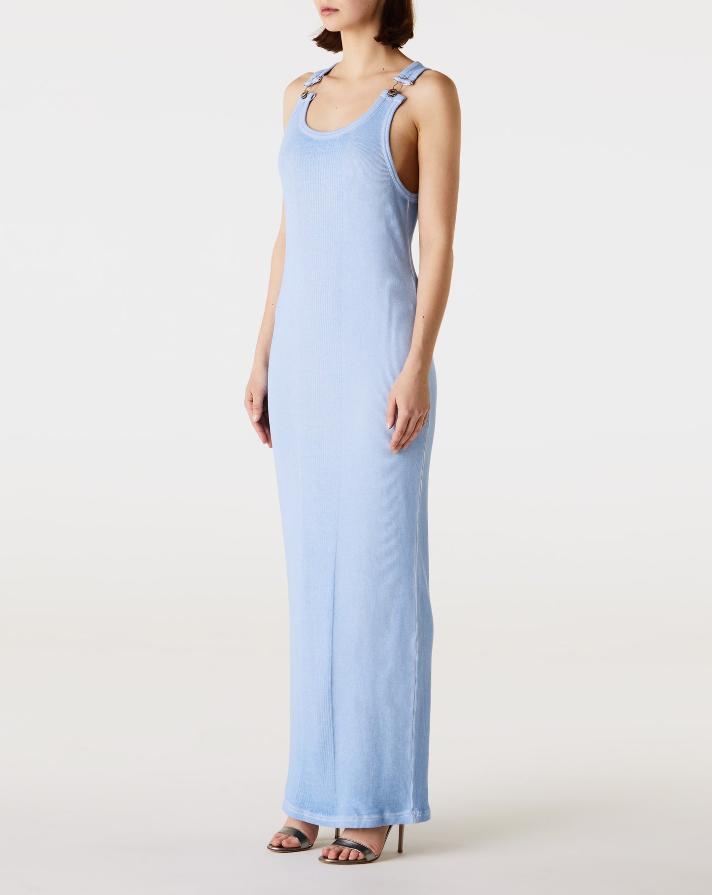 Long Dress With Overall Clip