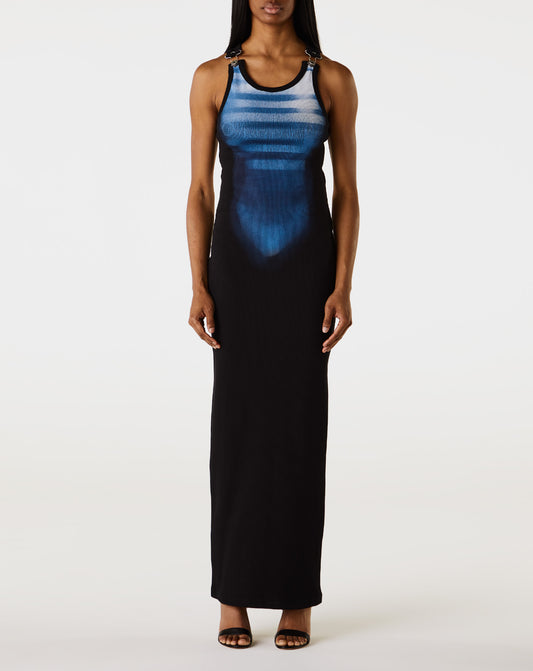 Cotton Ribbed Long Dress