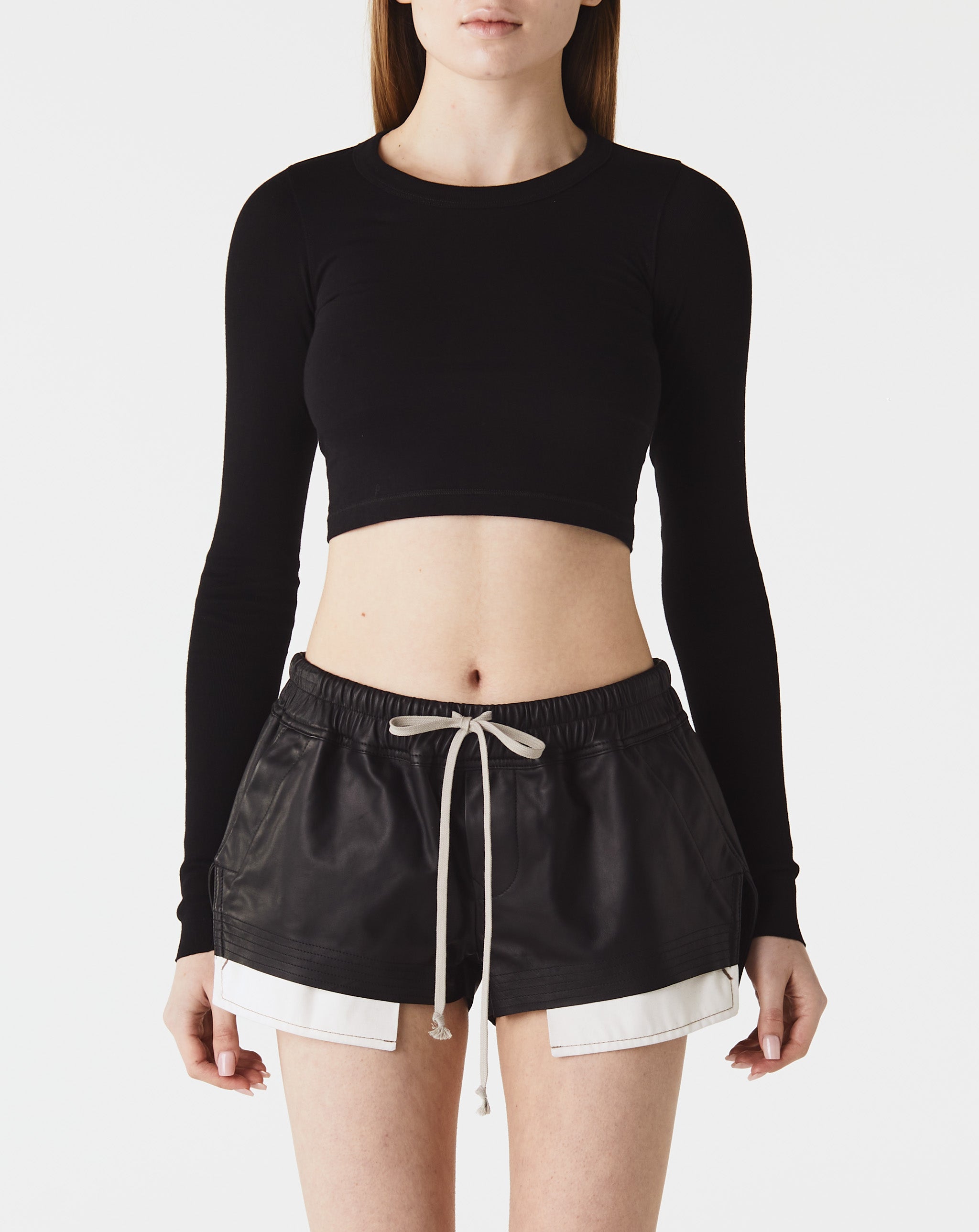 Ls Crop T Shirt
