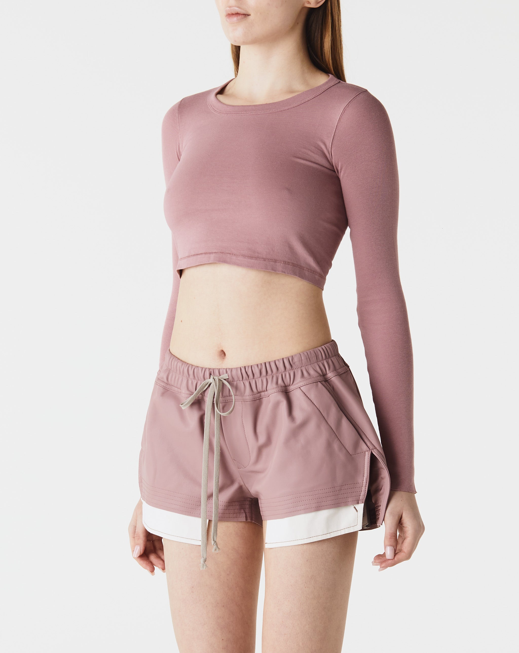 Ls Crop T Shirt