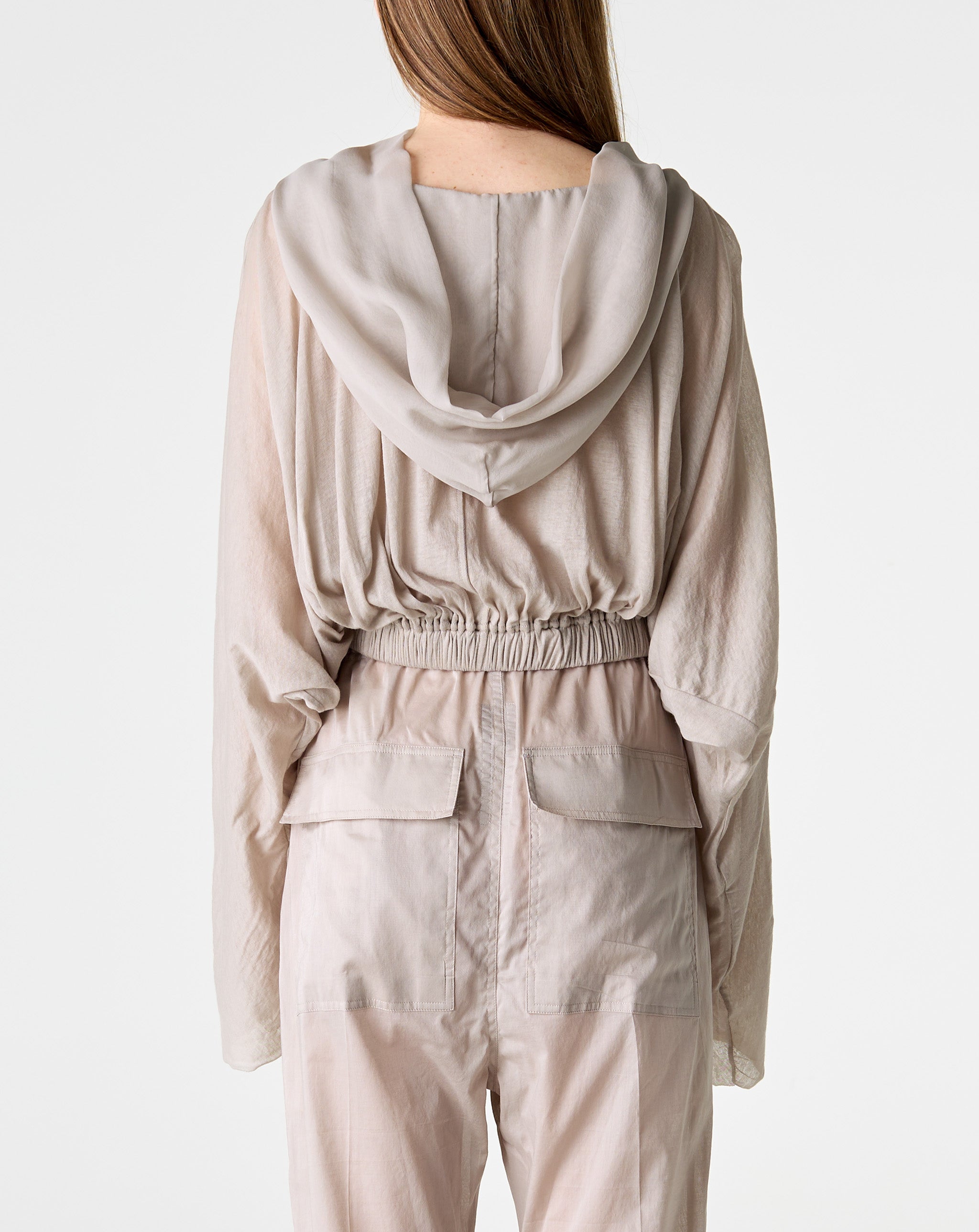 Cropped Hooded Tunic