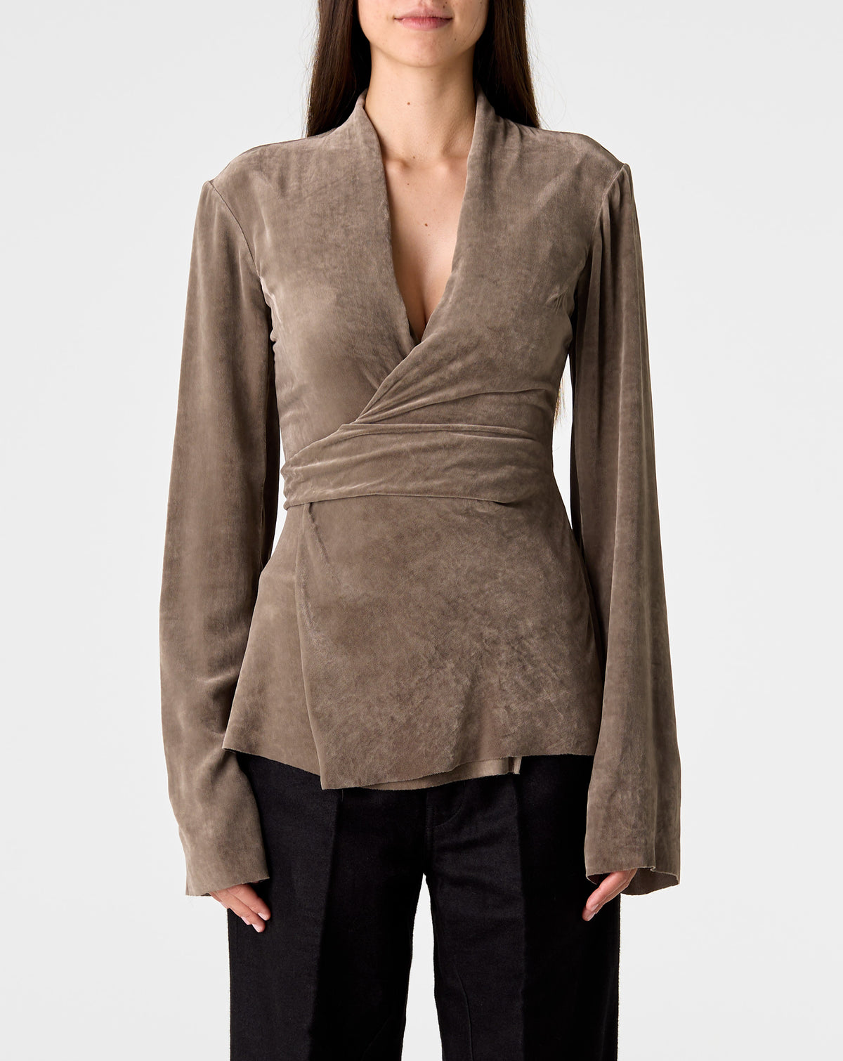 Laura L/S Wrap Top