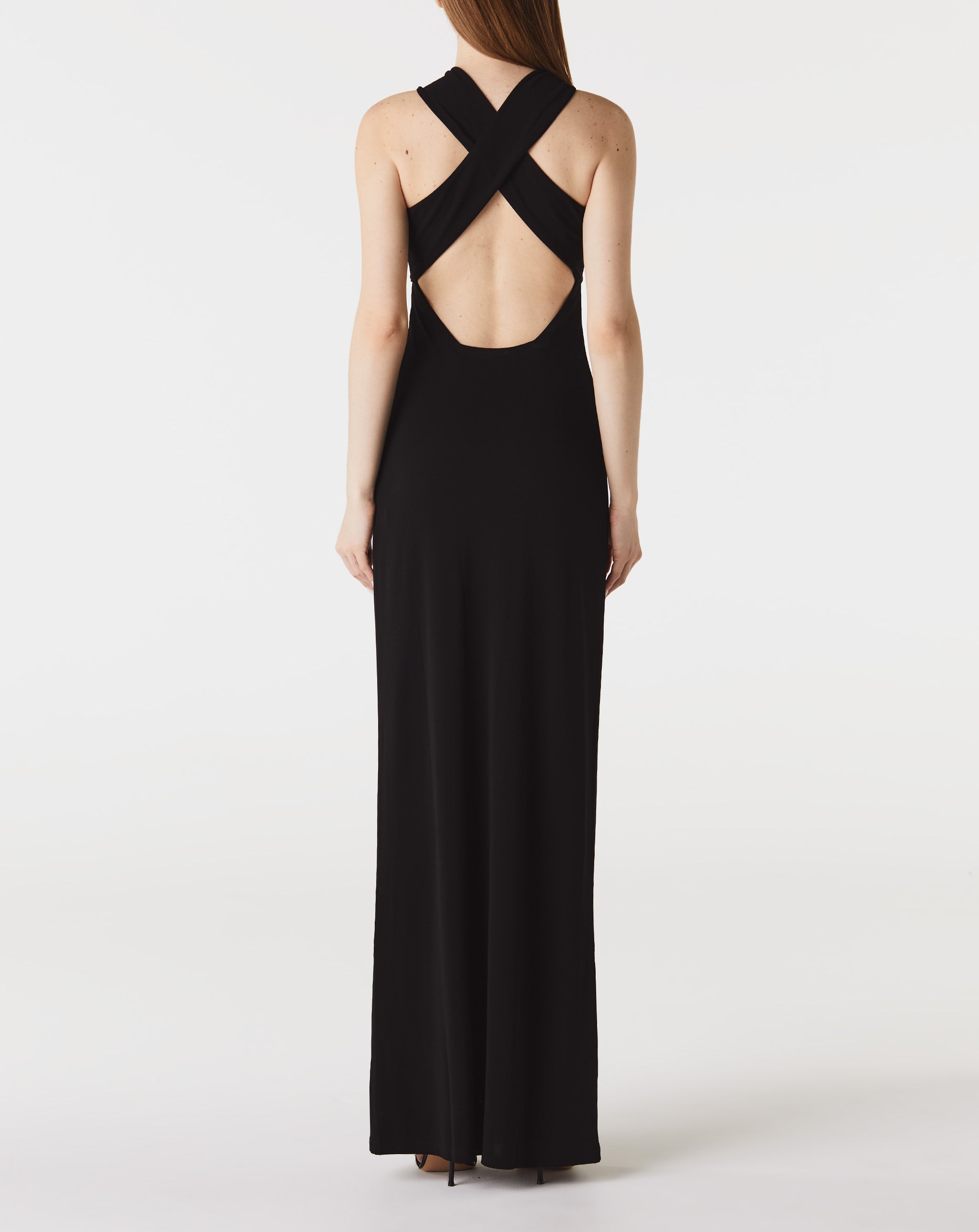 V-Neck Jersey Maxi Dress