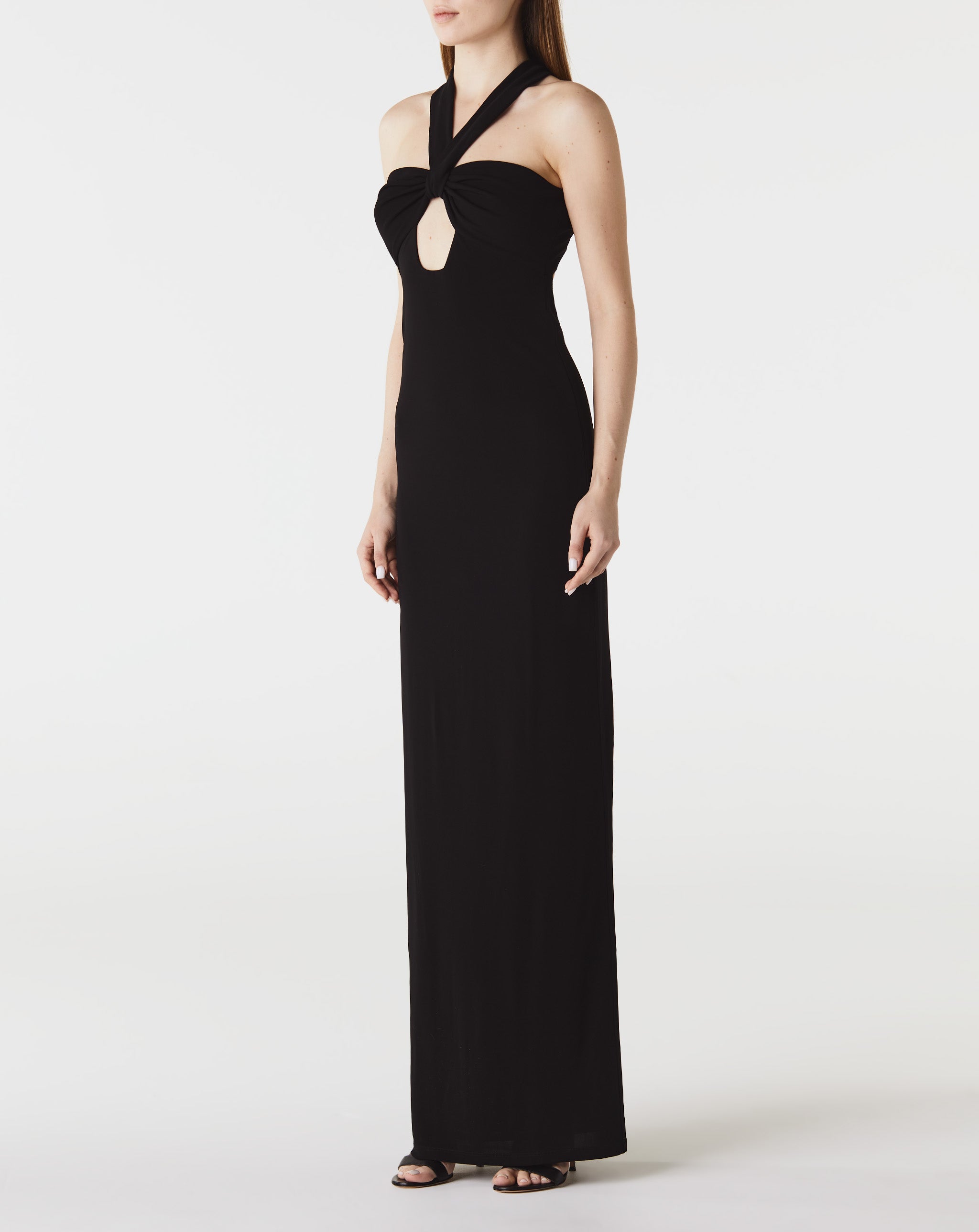 V-Neck Jersey Maxi Dress