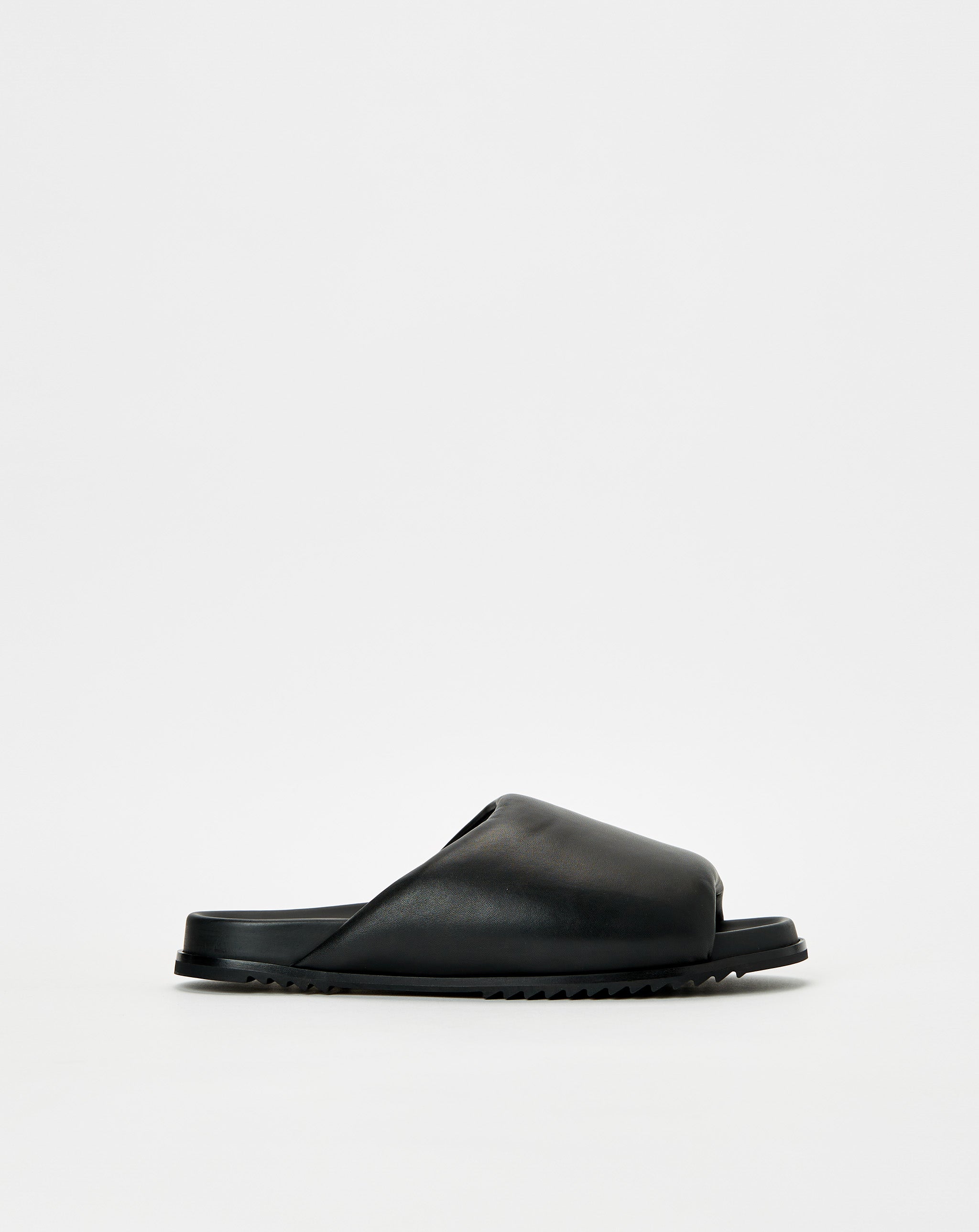 Sandal In Pelle Imbottiti