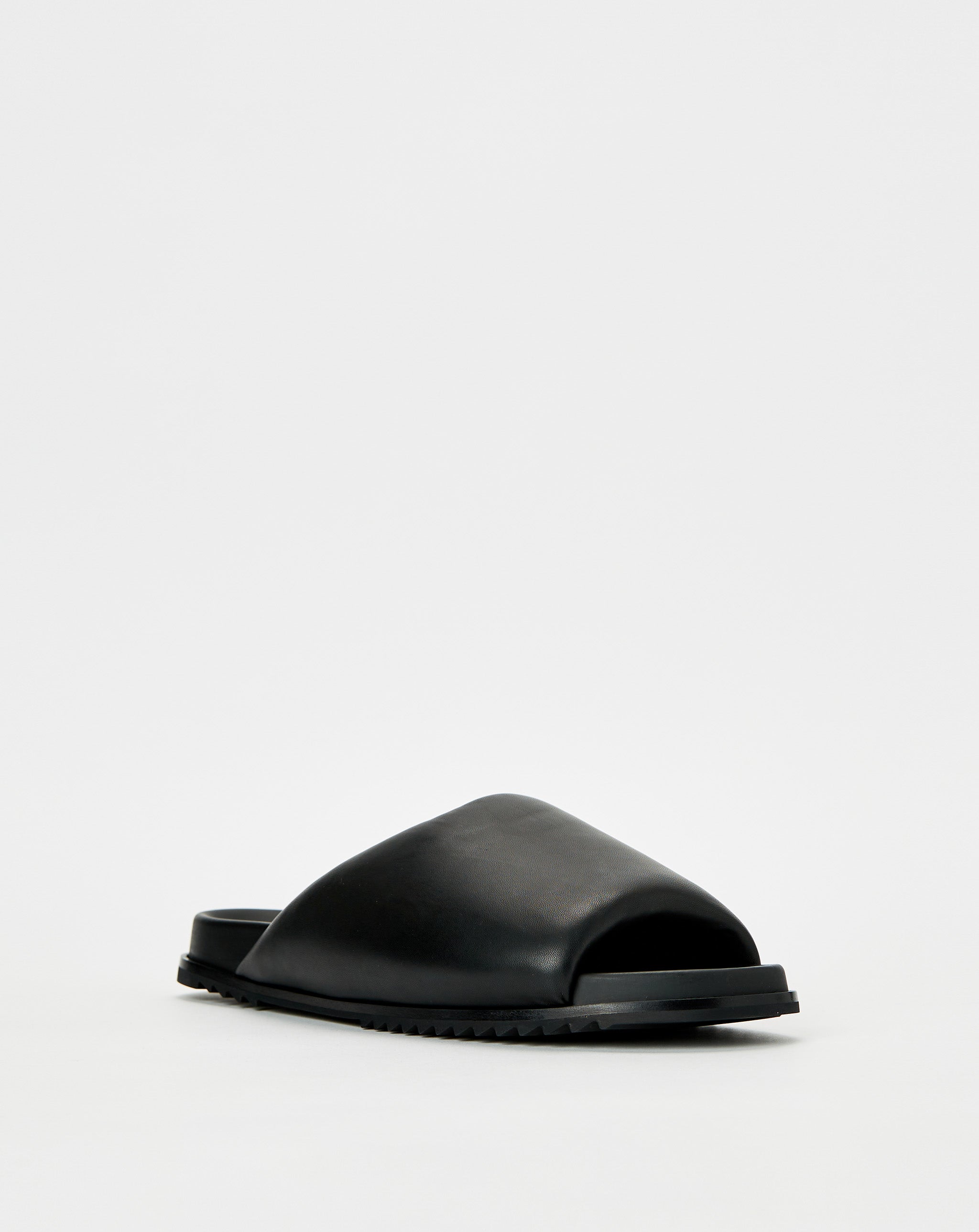 Sandal In Pelle Imbottiti
