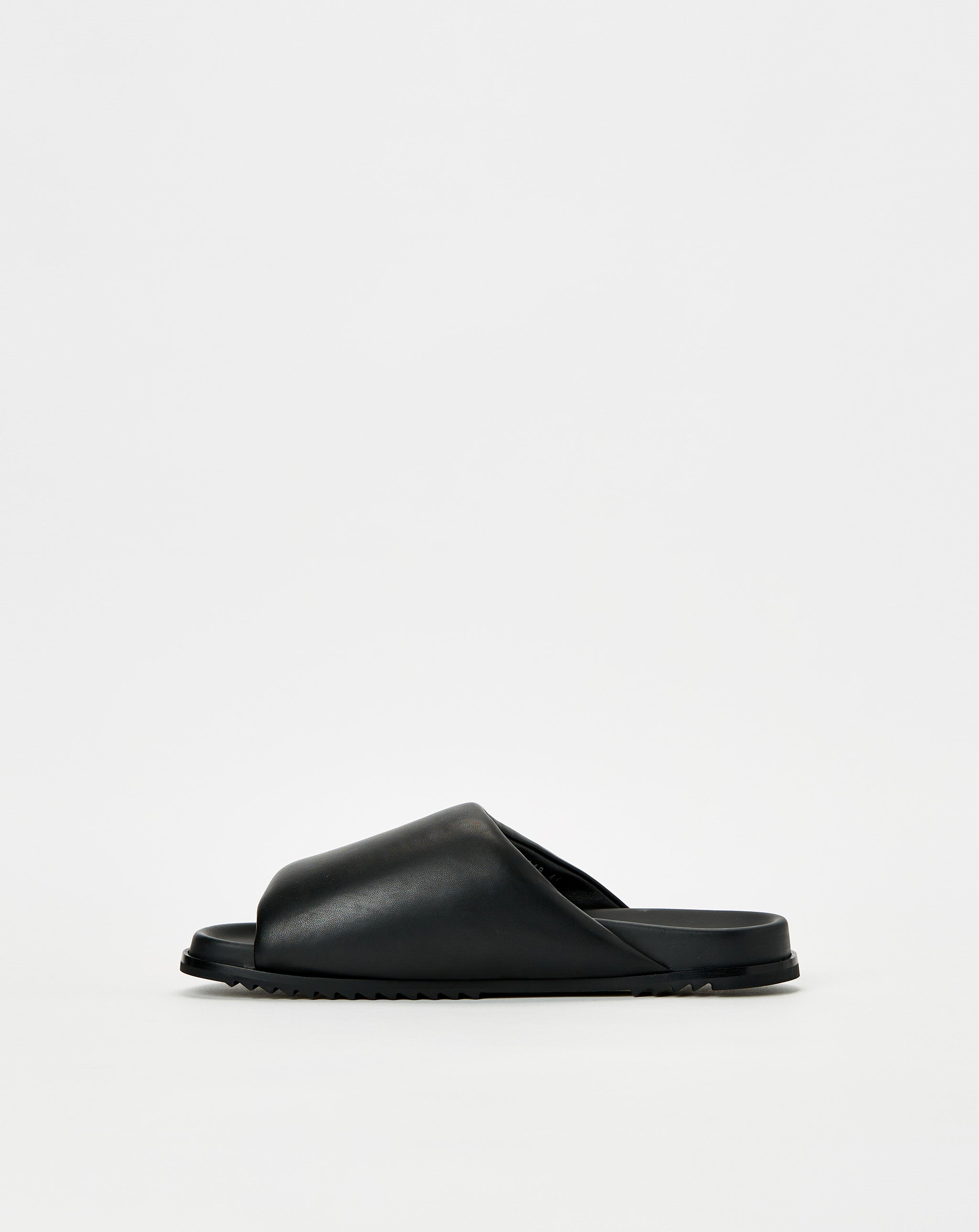 Sandal In Pelle Imbottiti
