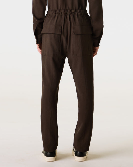Sable Drawstring Slim Long