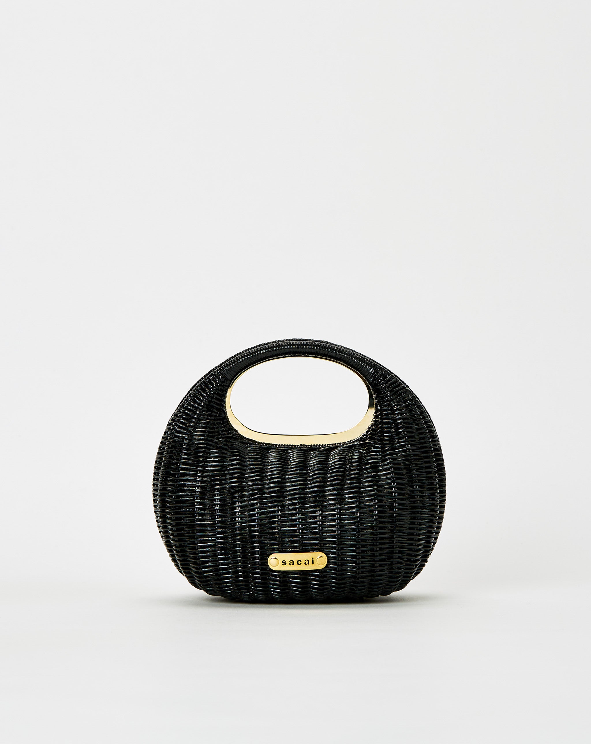 Rattan Round Bag