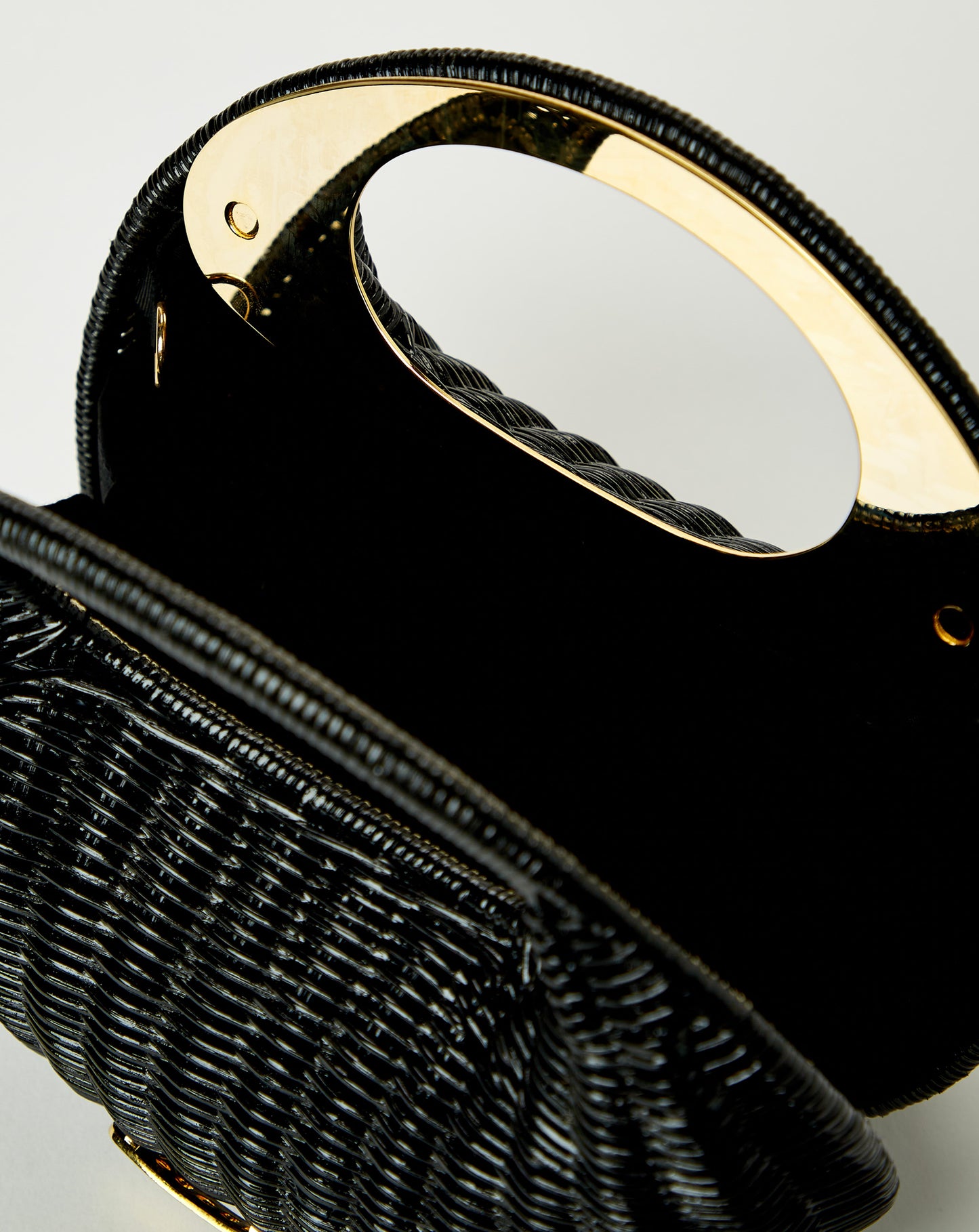 Rattan Round Bag