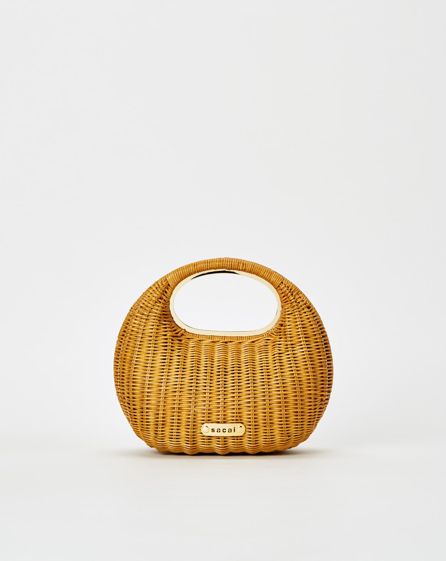 Rattan Round Bag