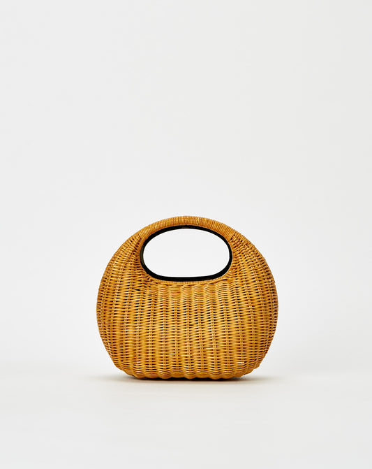 Rattan Round Bag