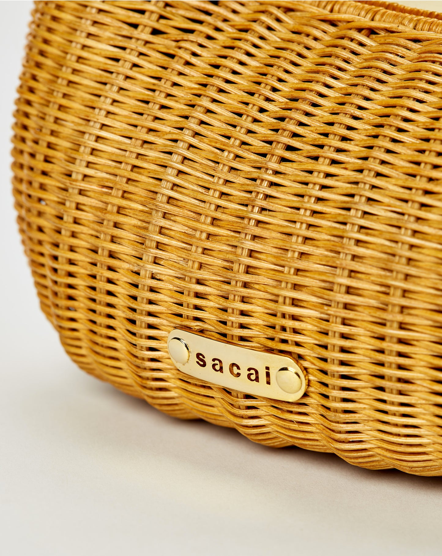 Rattan Round Bag