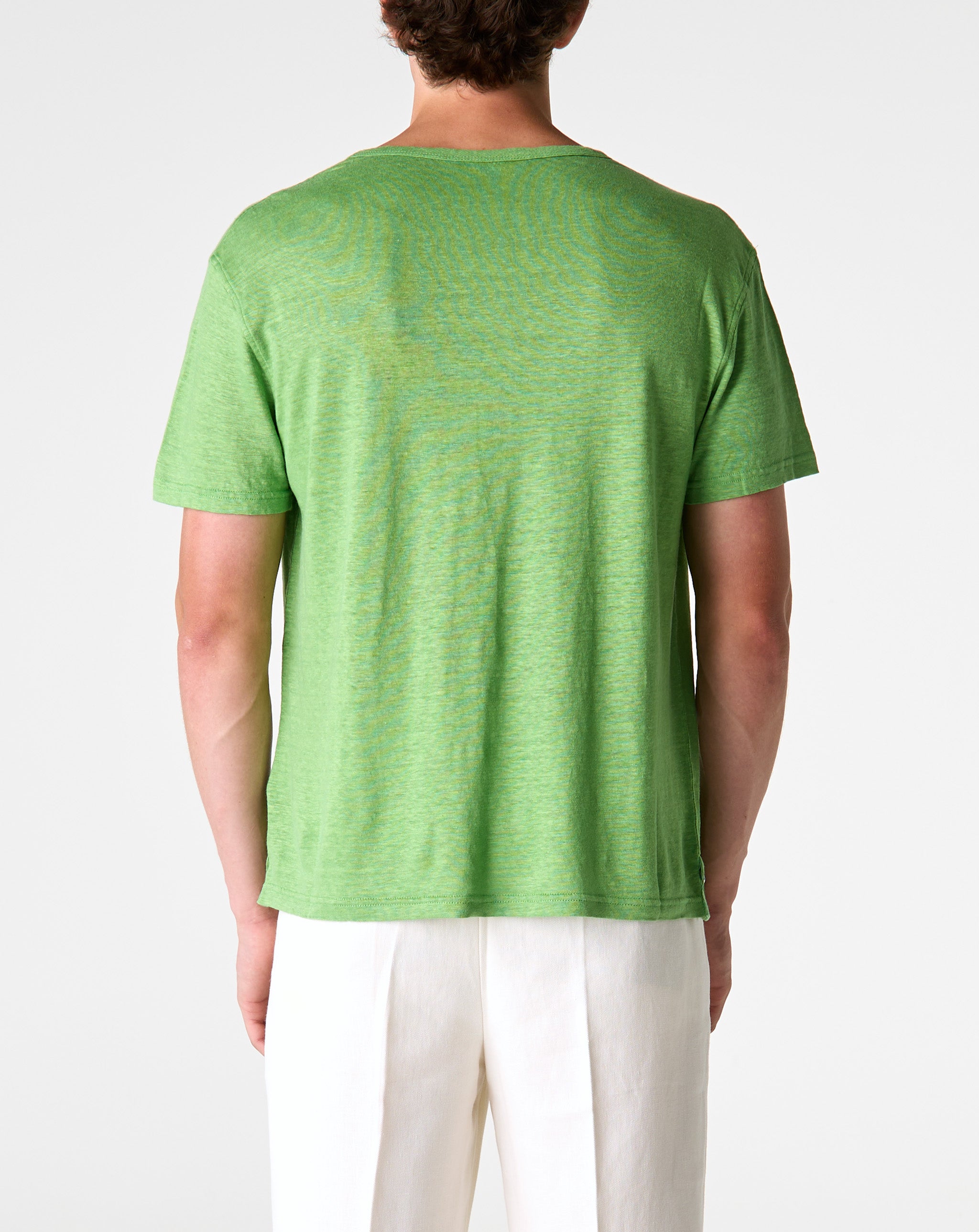 Grass Signature Linen T-Shirt