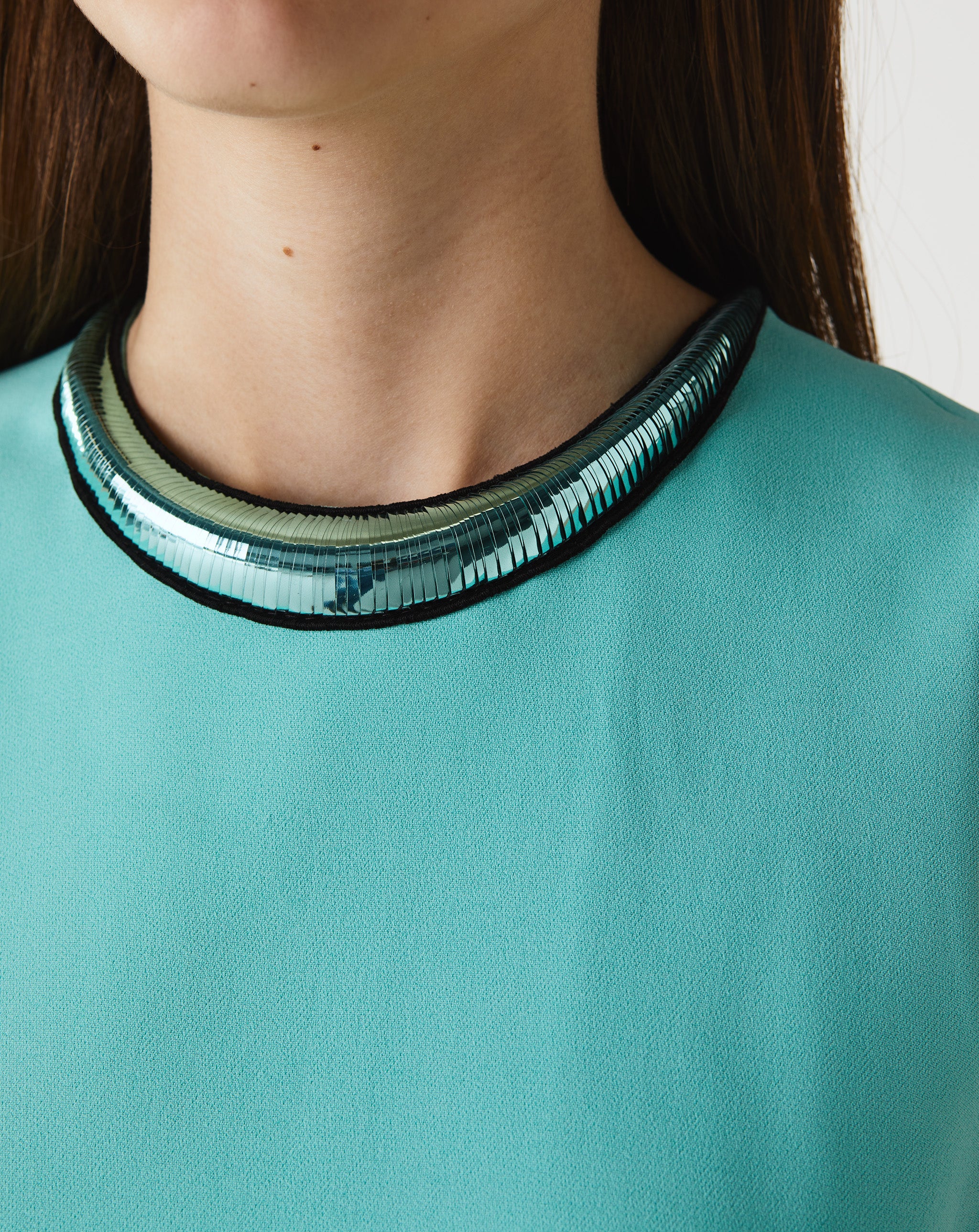 Metallic Sleeveless Dress