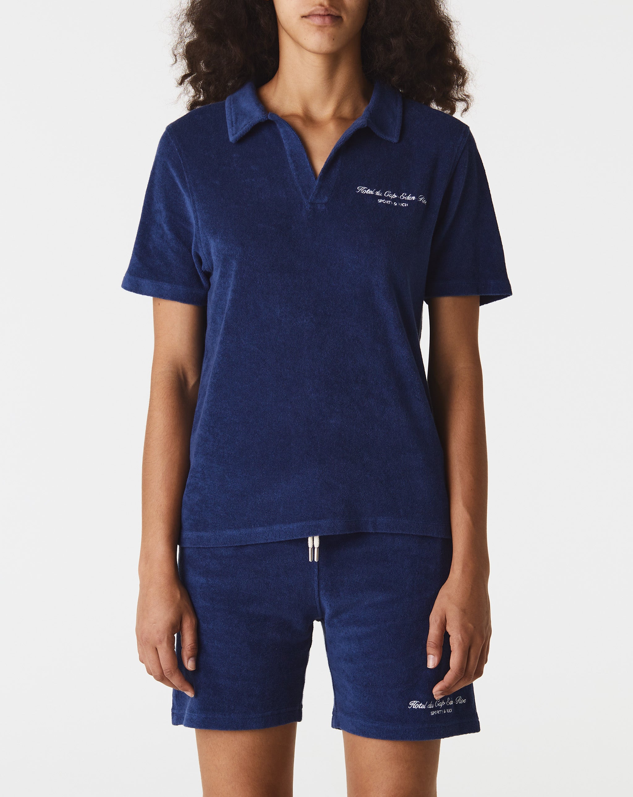 Cursive Terry Polo