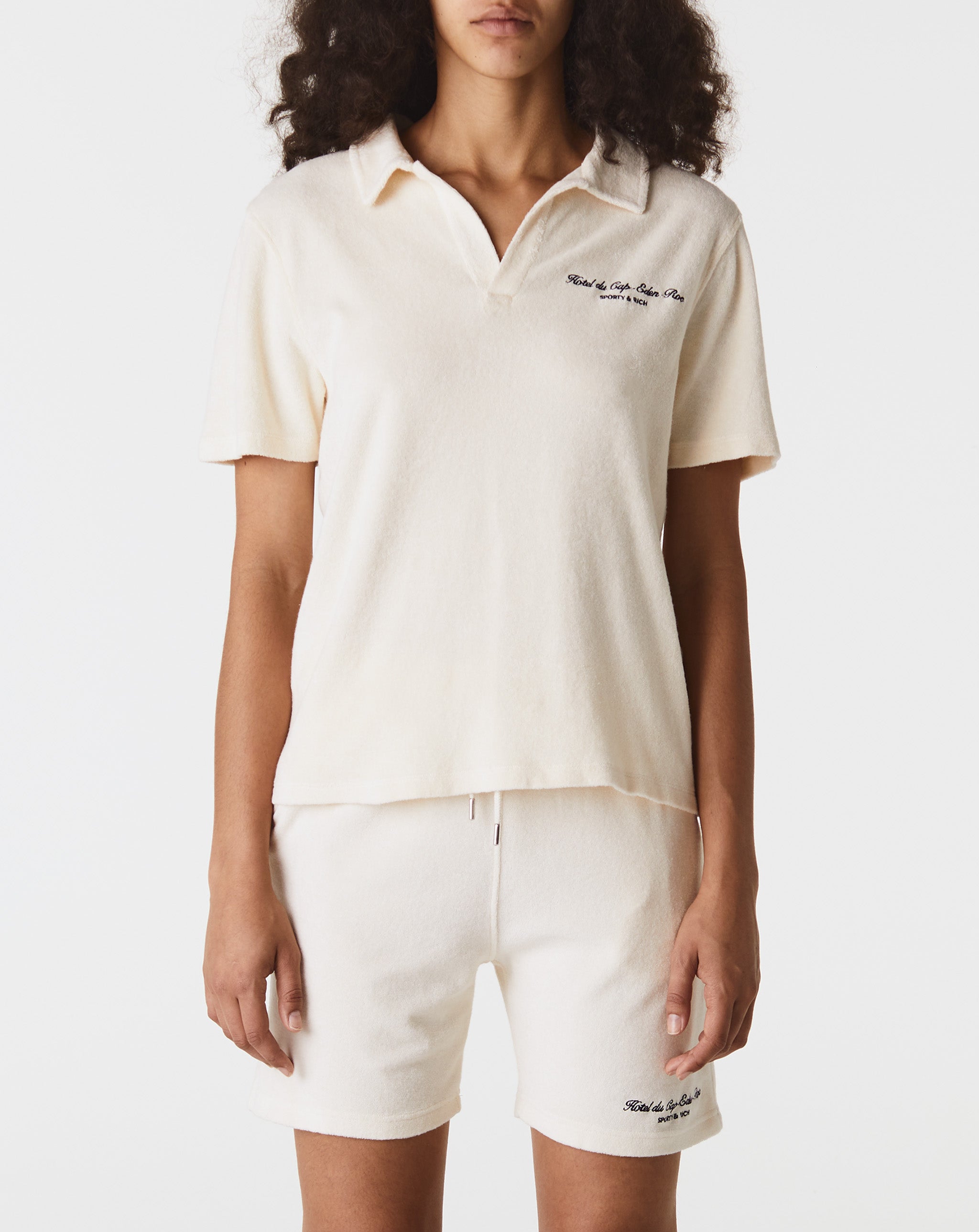 Cursive Terry Polo