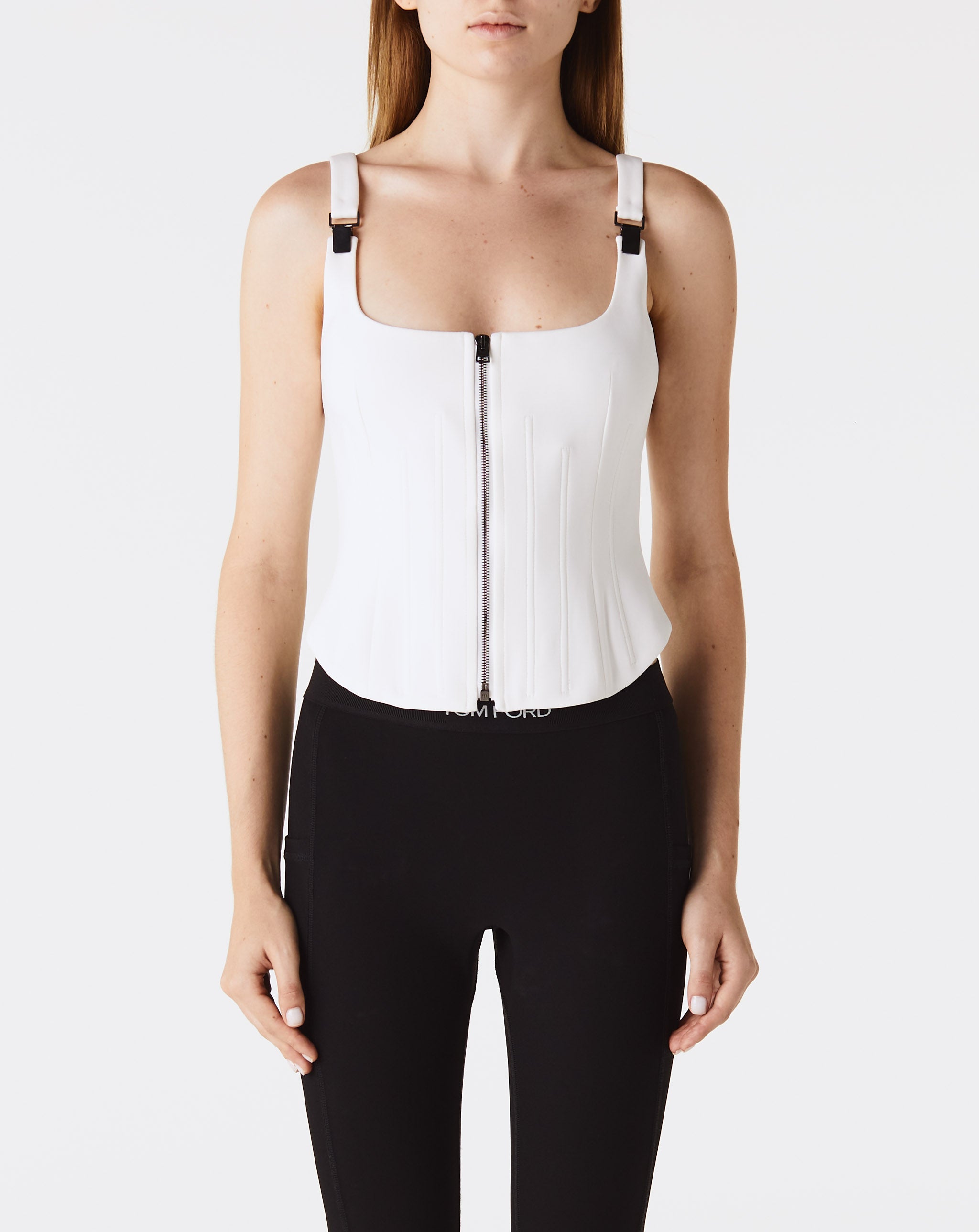 Zip Corset Tank Top