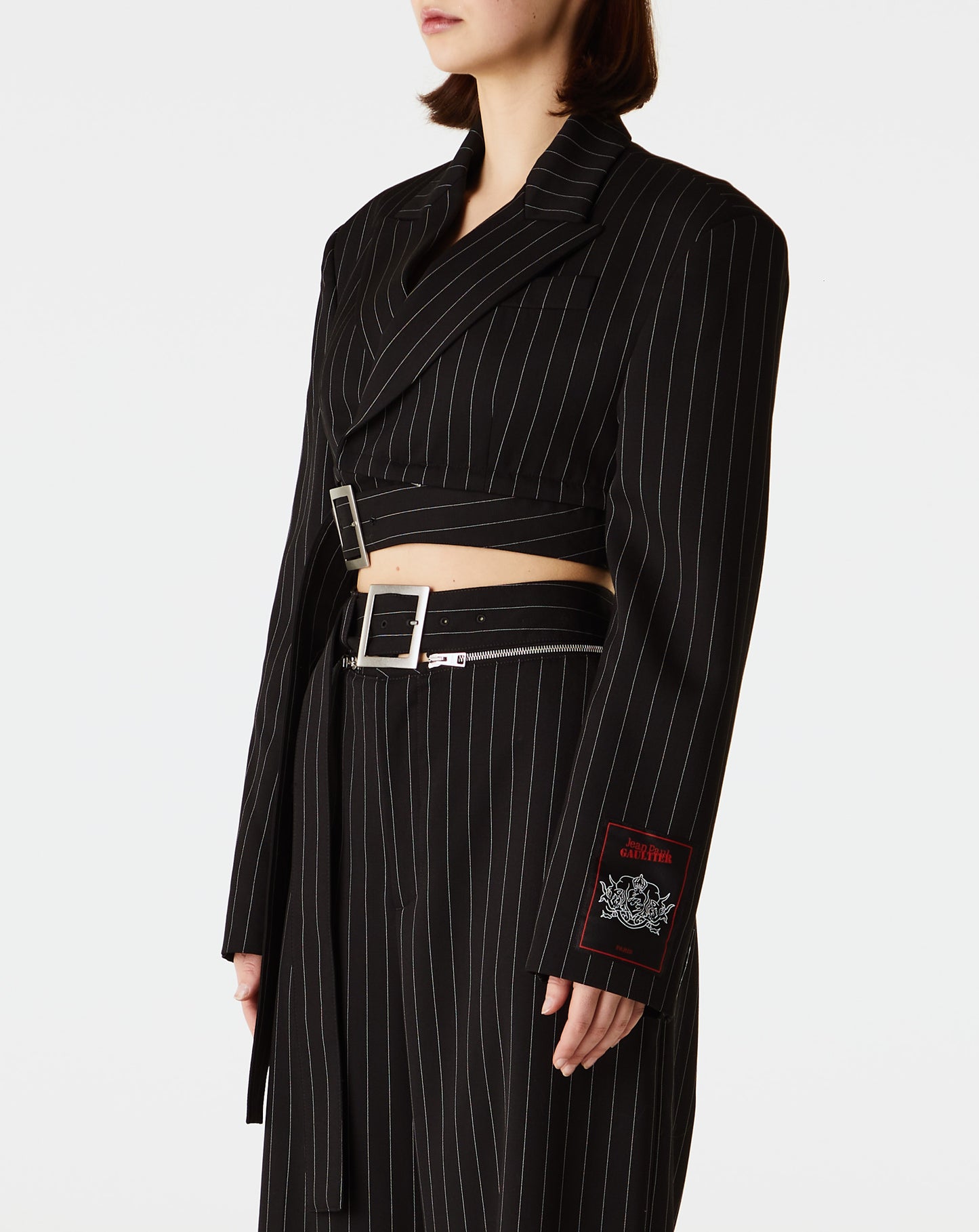 Pinstripe Wool Jacket