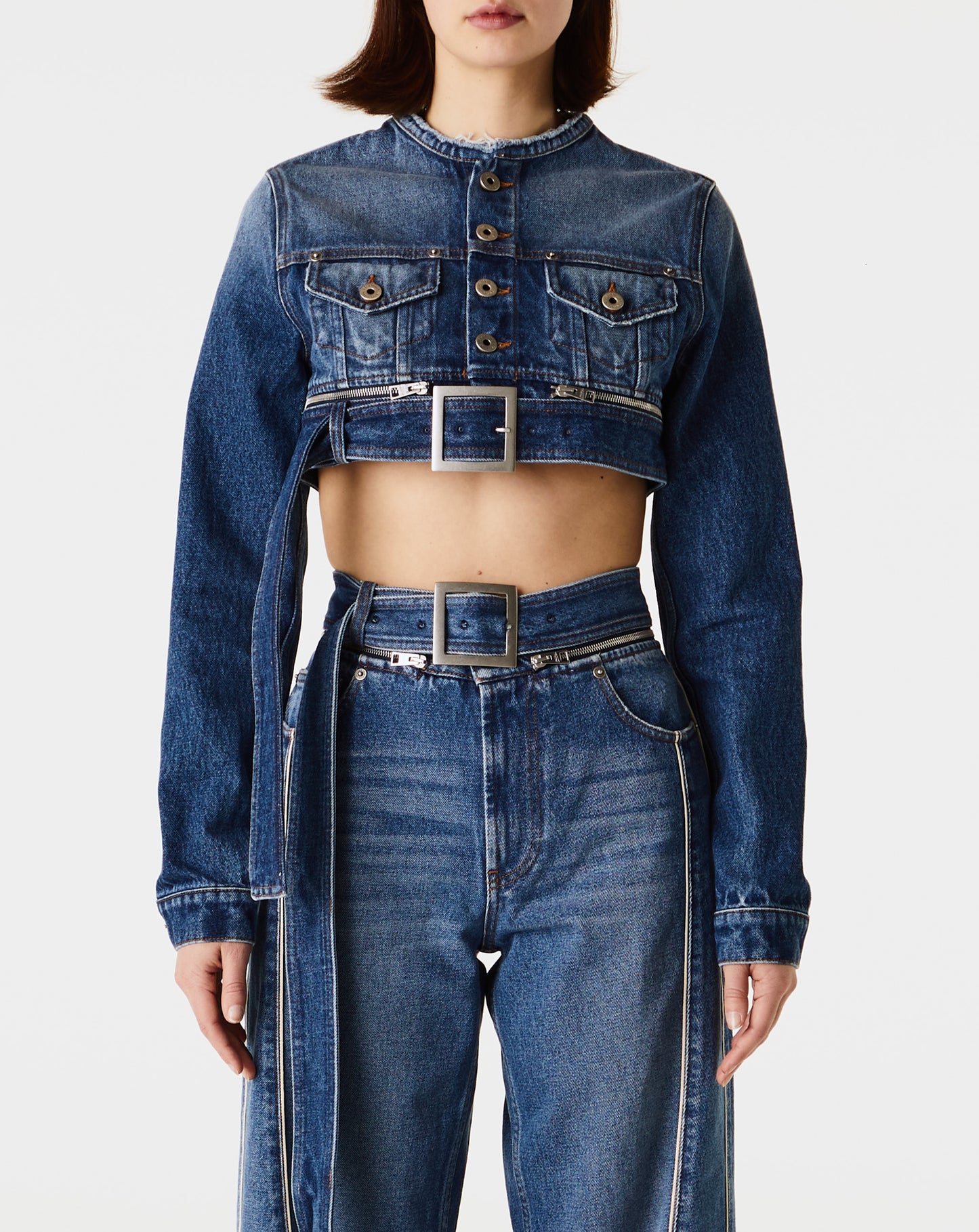Super Cropped Denim Jacket