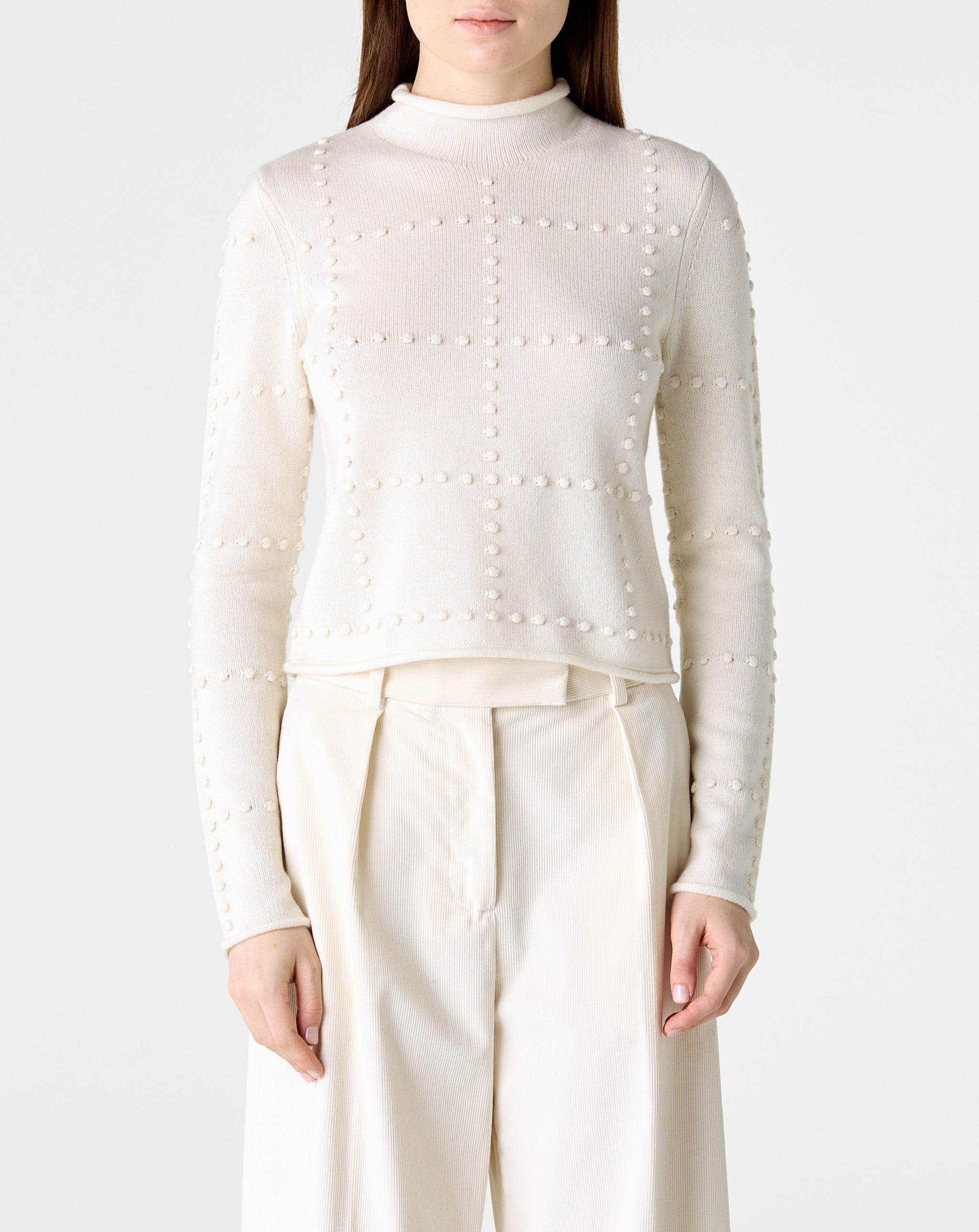 Popcorn Top In Cashmere