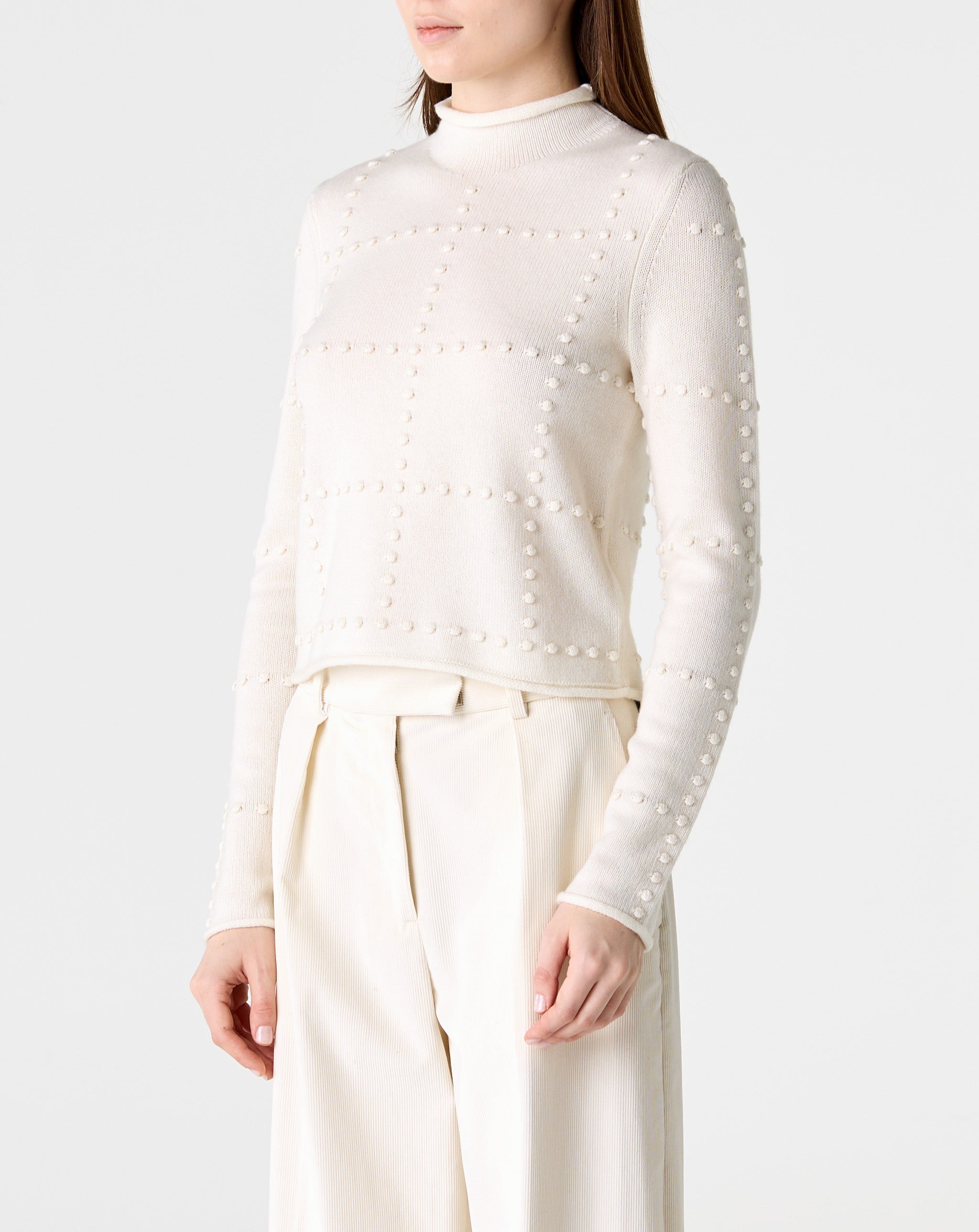 Popcorn Top In Cashmere