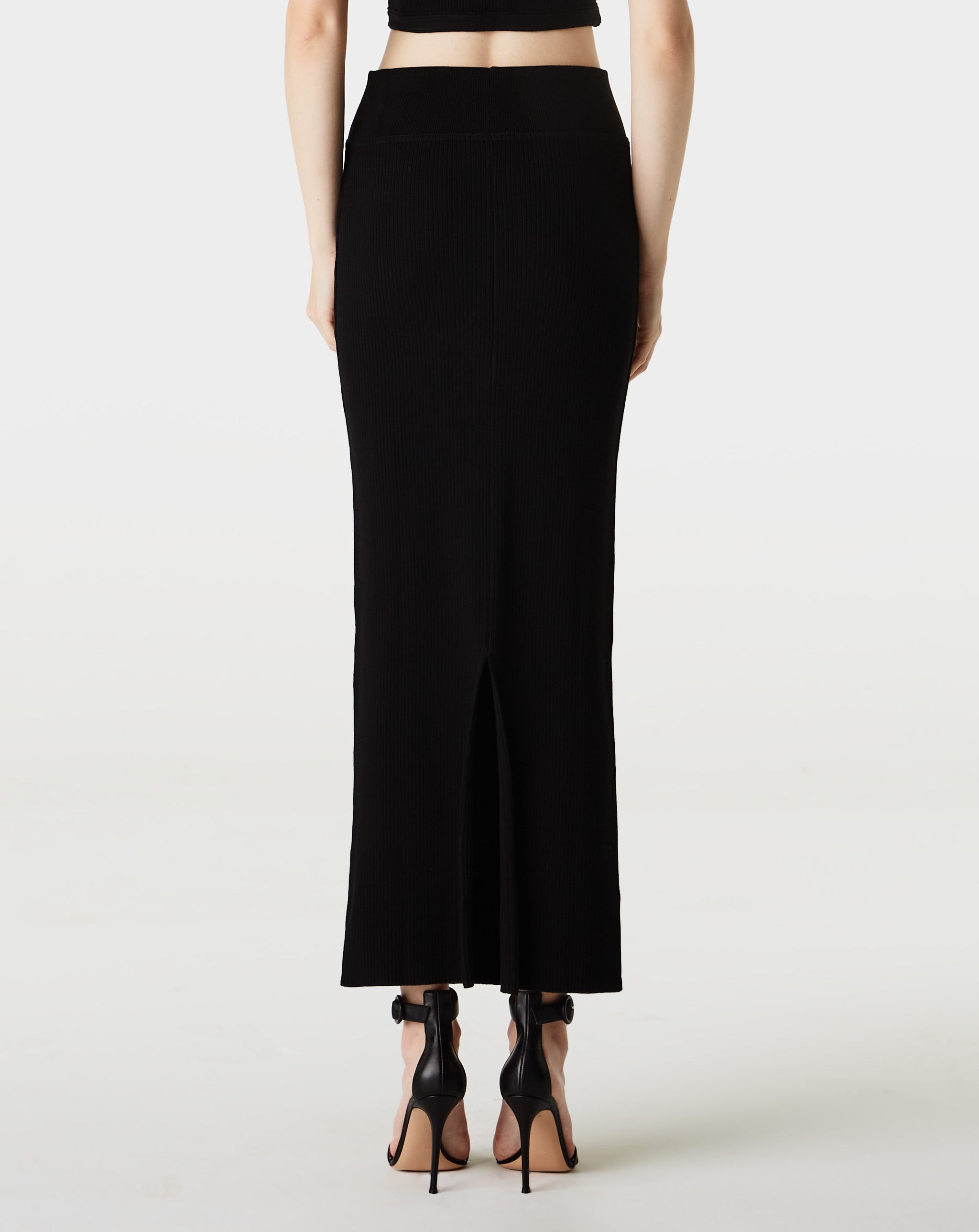 Knit Column Skirt