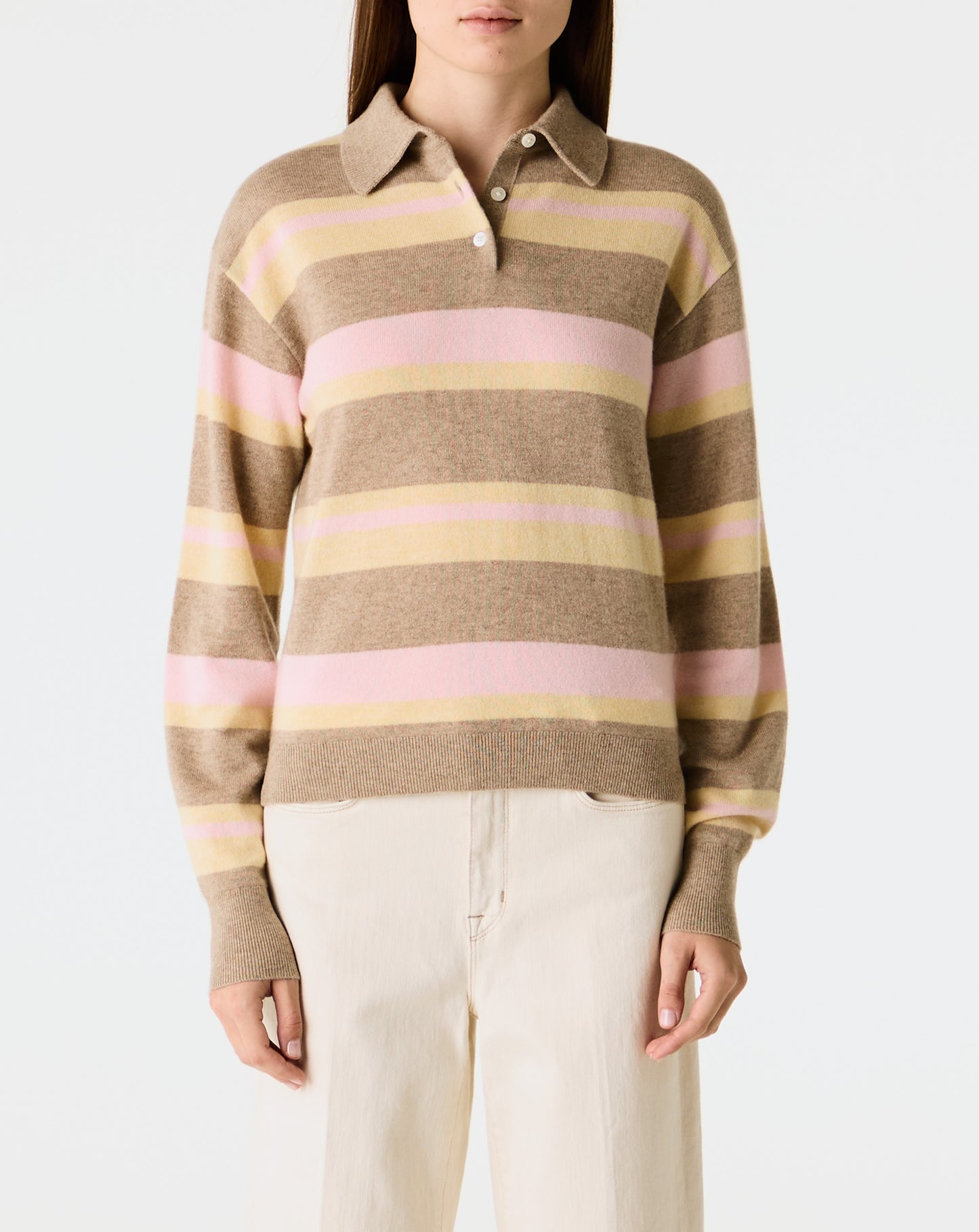 Collegiate Stripe Polo