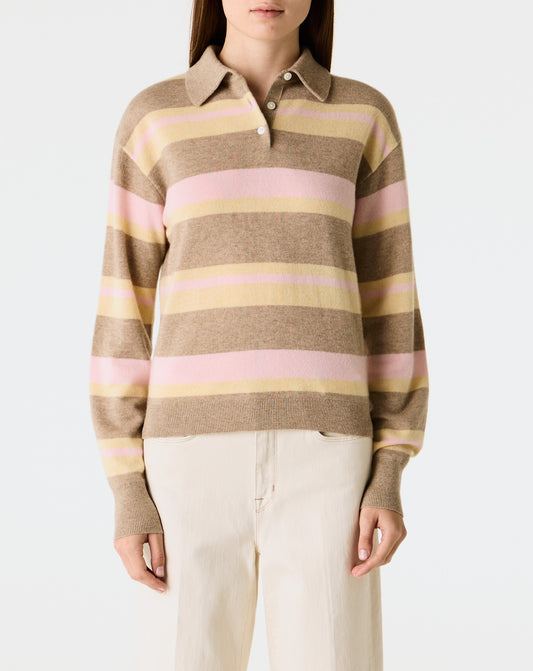 Collegiate Stripe Polo