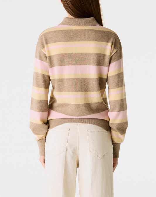 Collegiate Stripe Polo