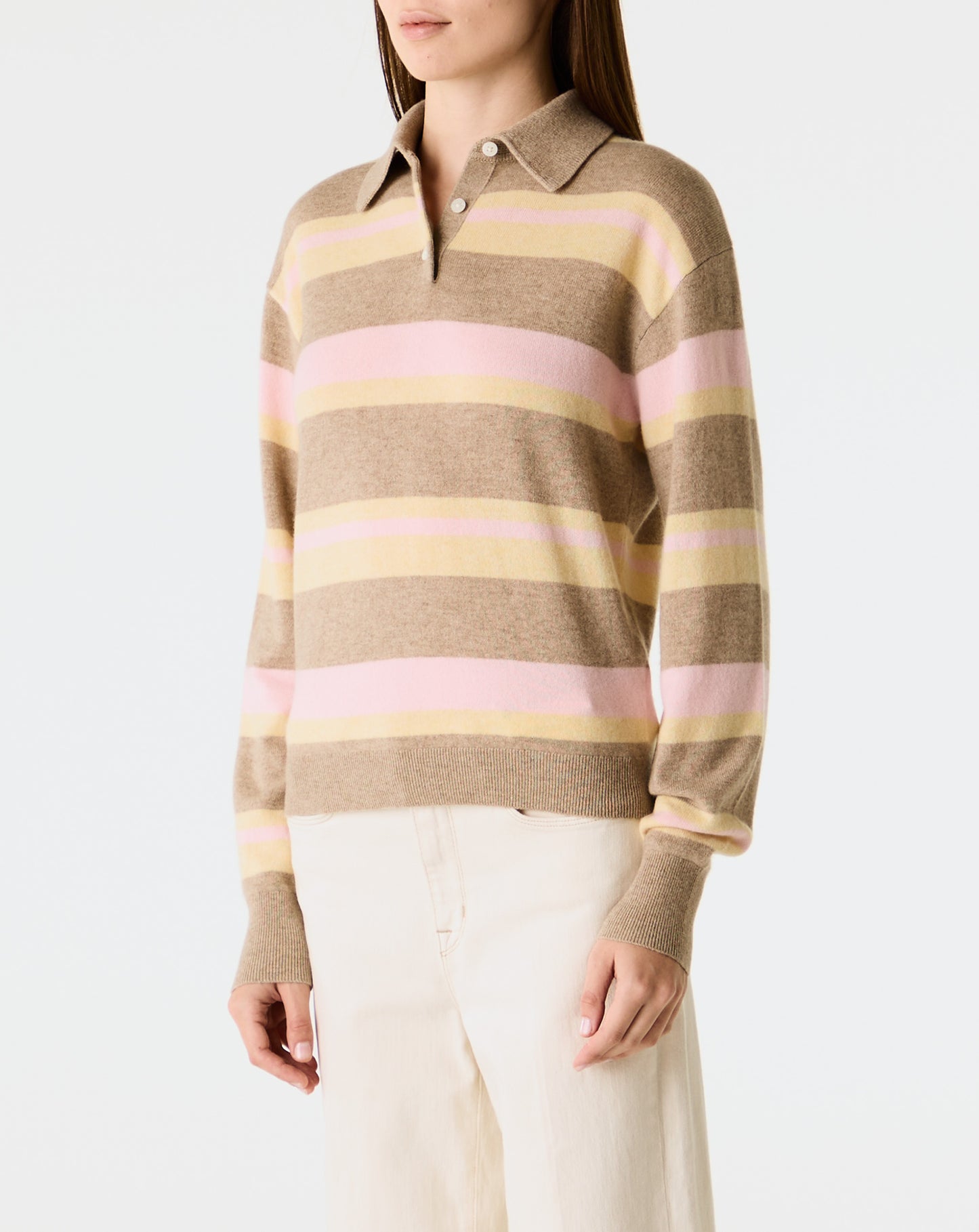 Collegiate Stripe Polo