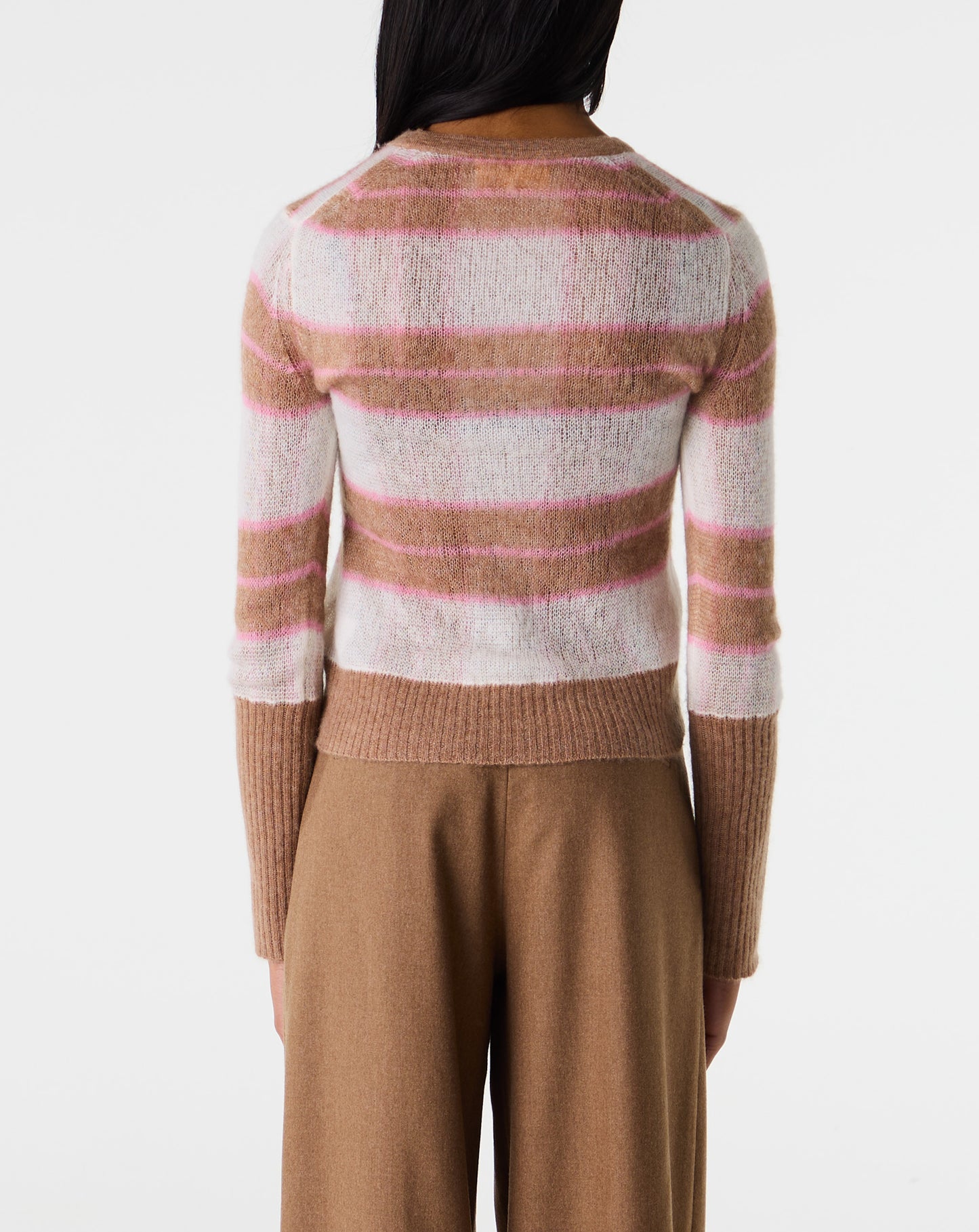 Shadow Plaid Cardigan