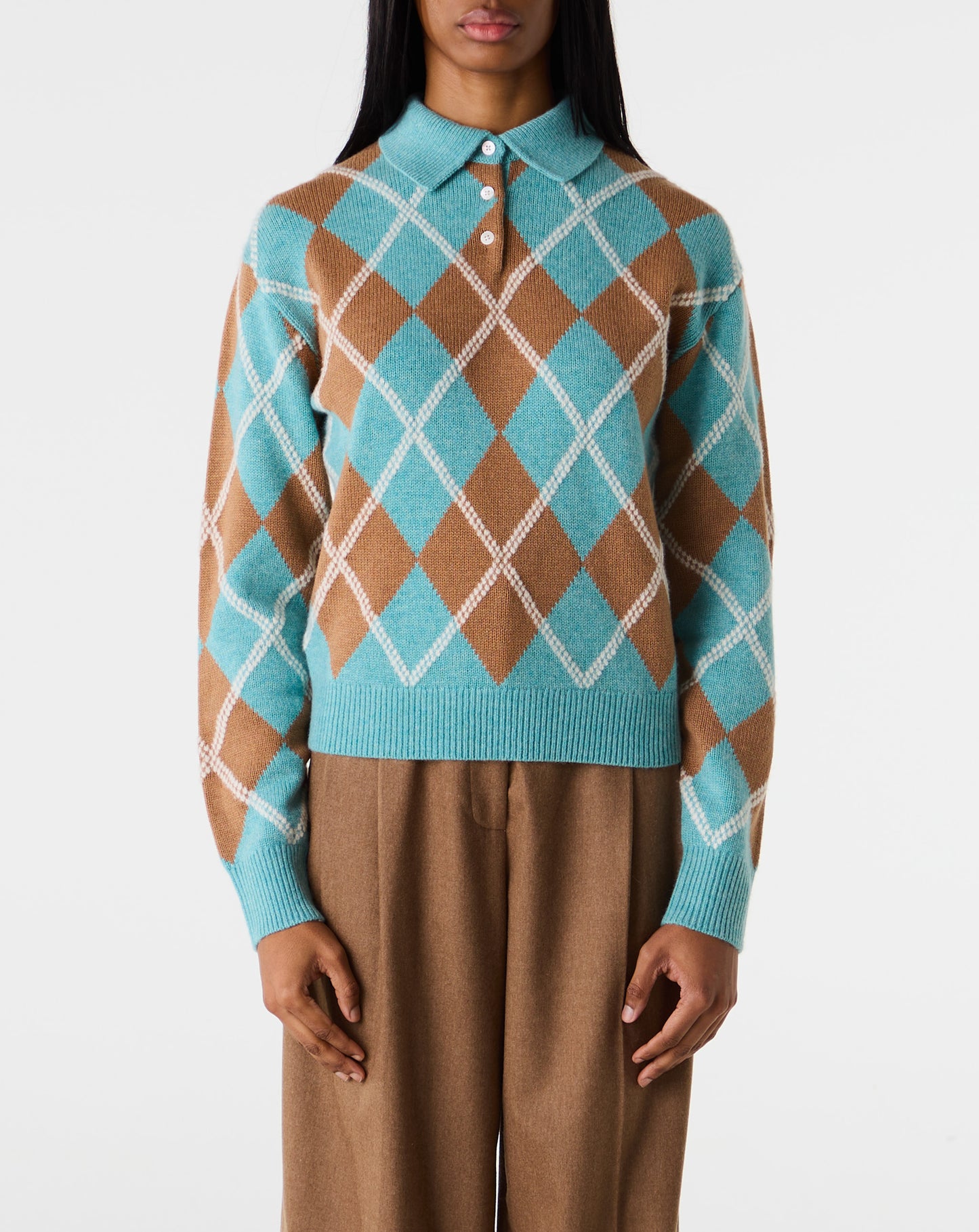 Collegiate Argyle Polo