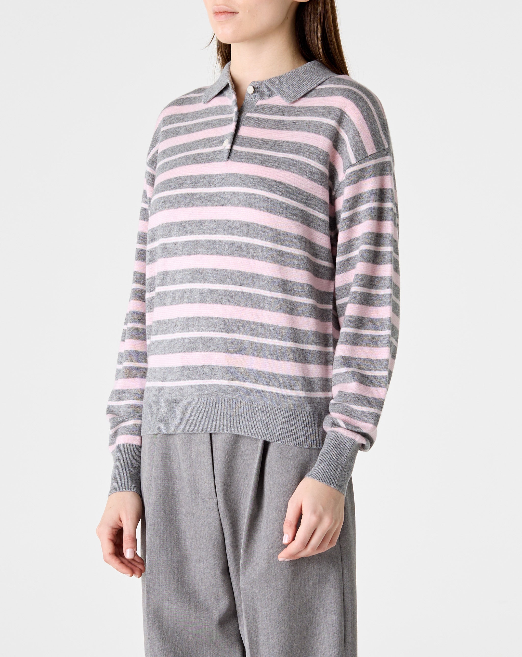 Collegiate Stripe Polo