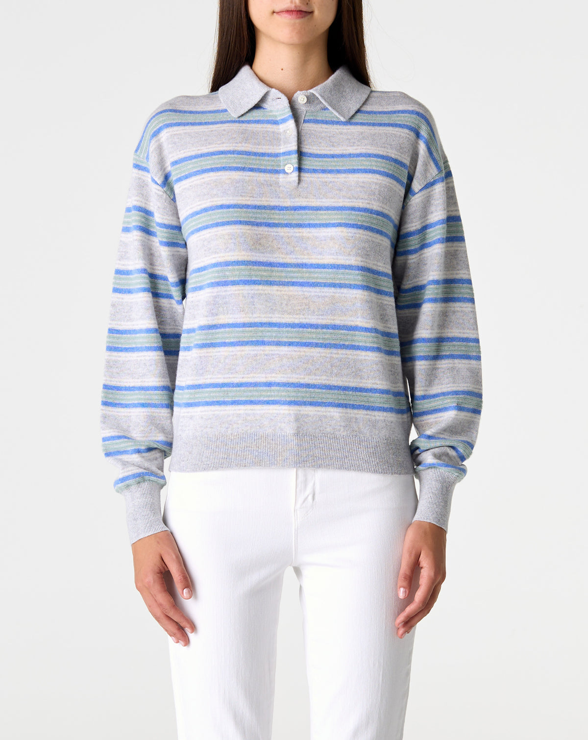Collegiate Stripe Polo