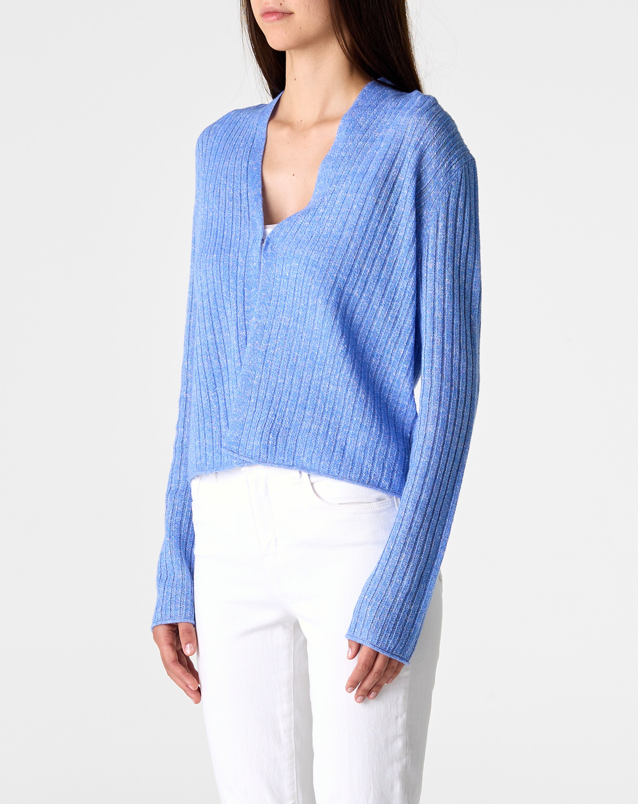 Rib Stealth Cardigan