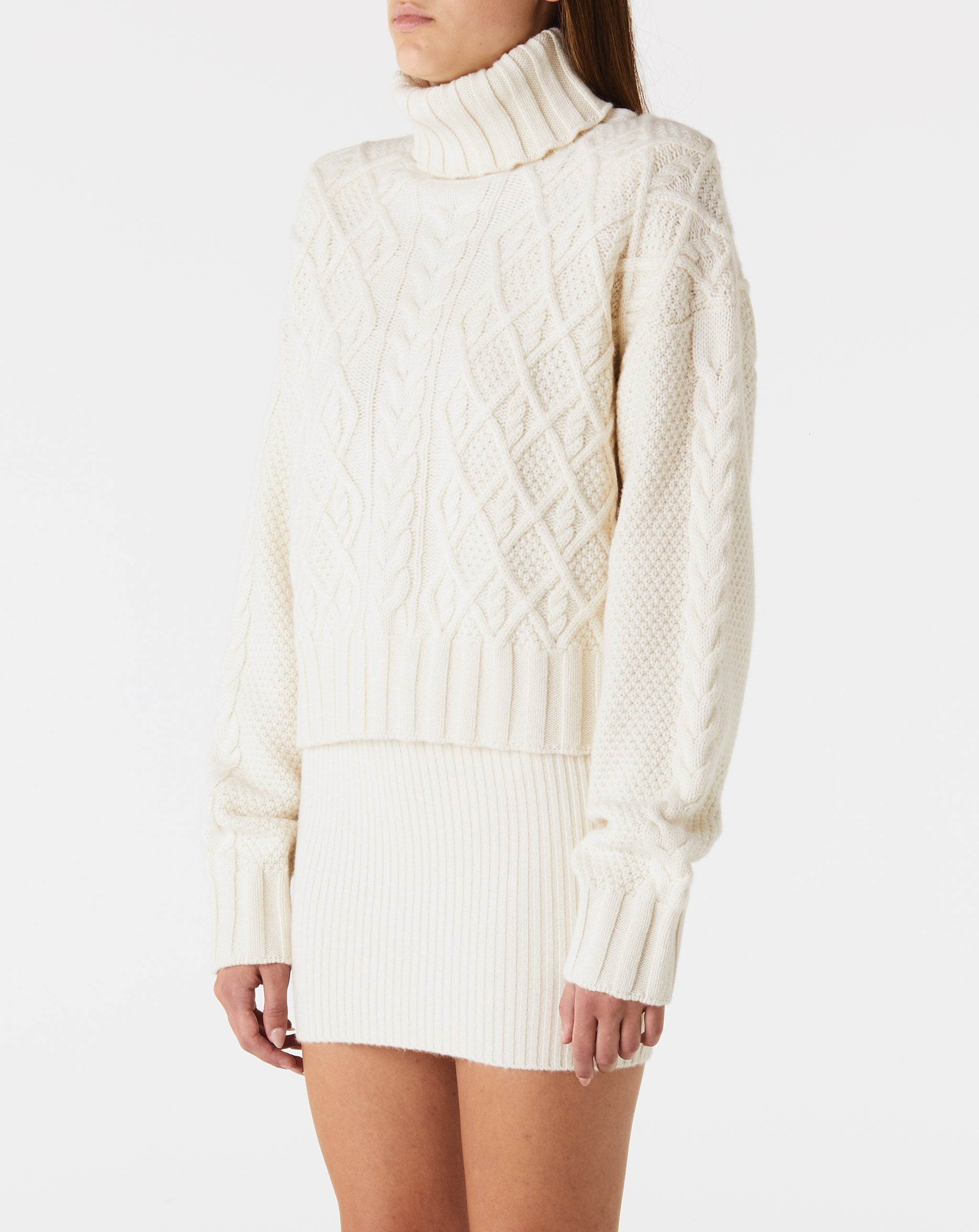 Cable Cashmere Sweater